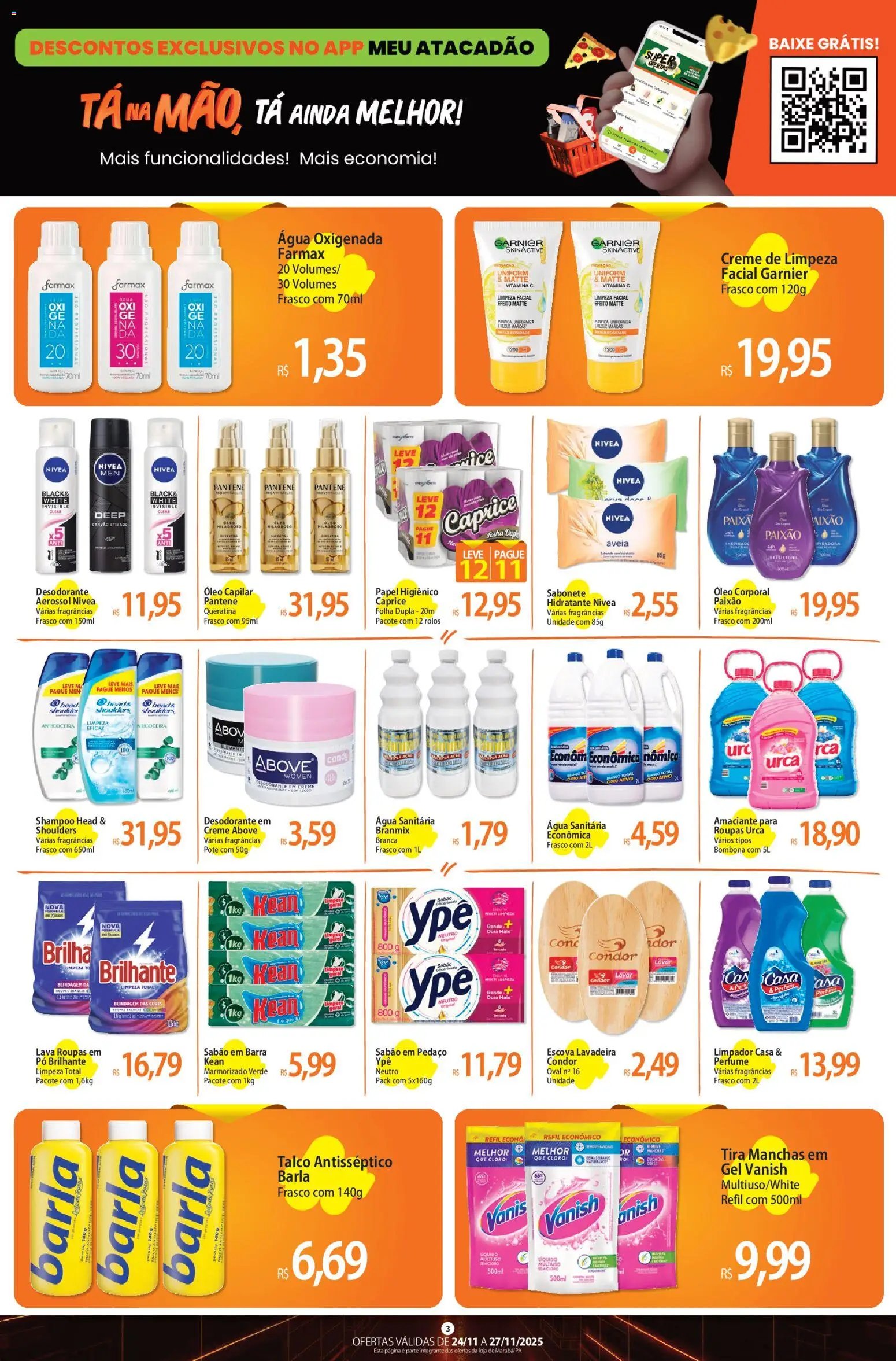 Atacadão folheto a partir de 24/11/2025 Ofertas - PA (2025-11-24 - 2025-11-27)