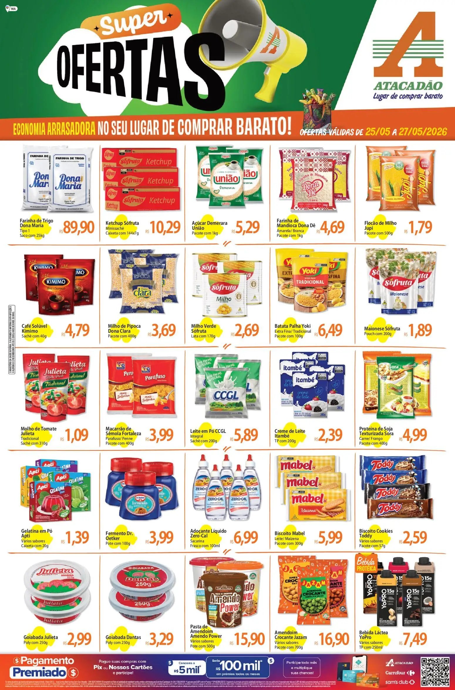 Atacadão folheto a partir de 25/05/2026 Atacadão ofertas - MA (2026-05-25 - 2026-05-27)