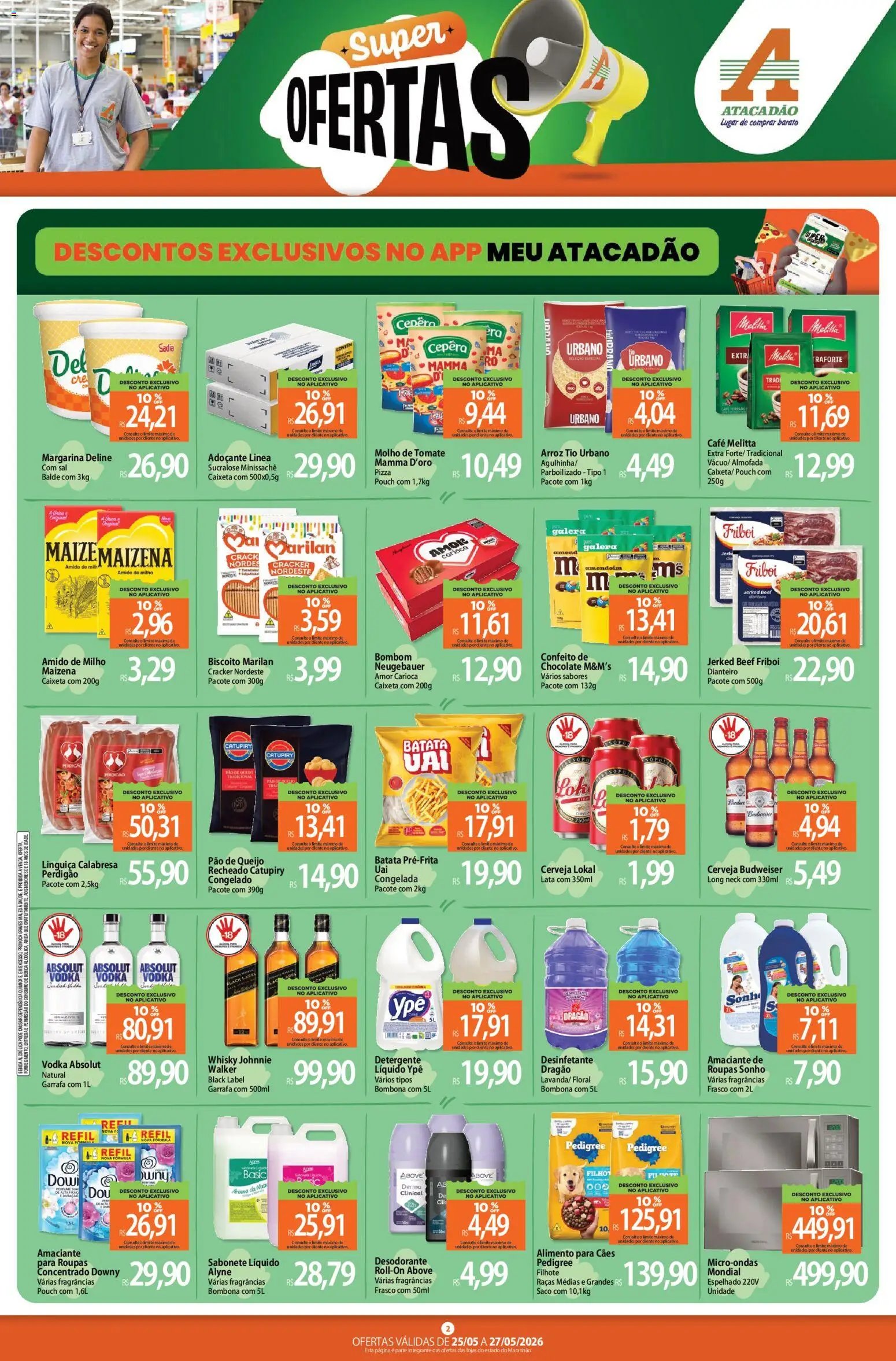 Atacadão folheto a partir de 25/05/2026 Atacadão ofertas - MA (2026-05-25 - 2026-05-27)