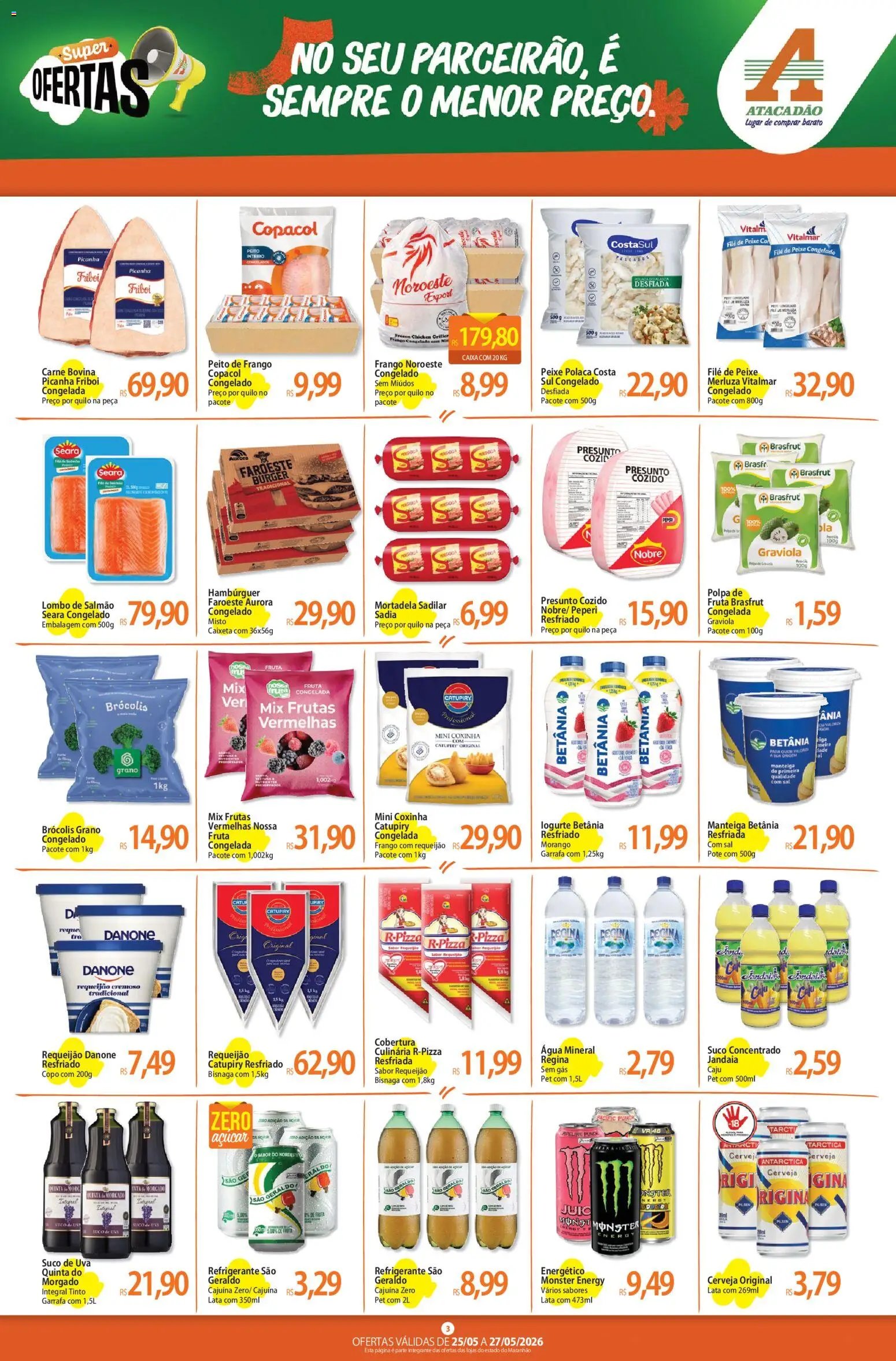 Atacadão folheto a partir de 25/05/2026 Atacadão ofertas - MA (2026-05-25 - 2026-05-27)