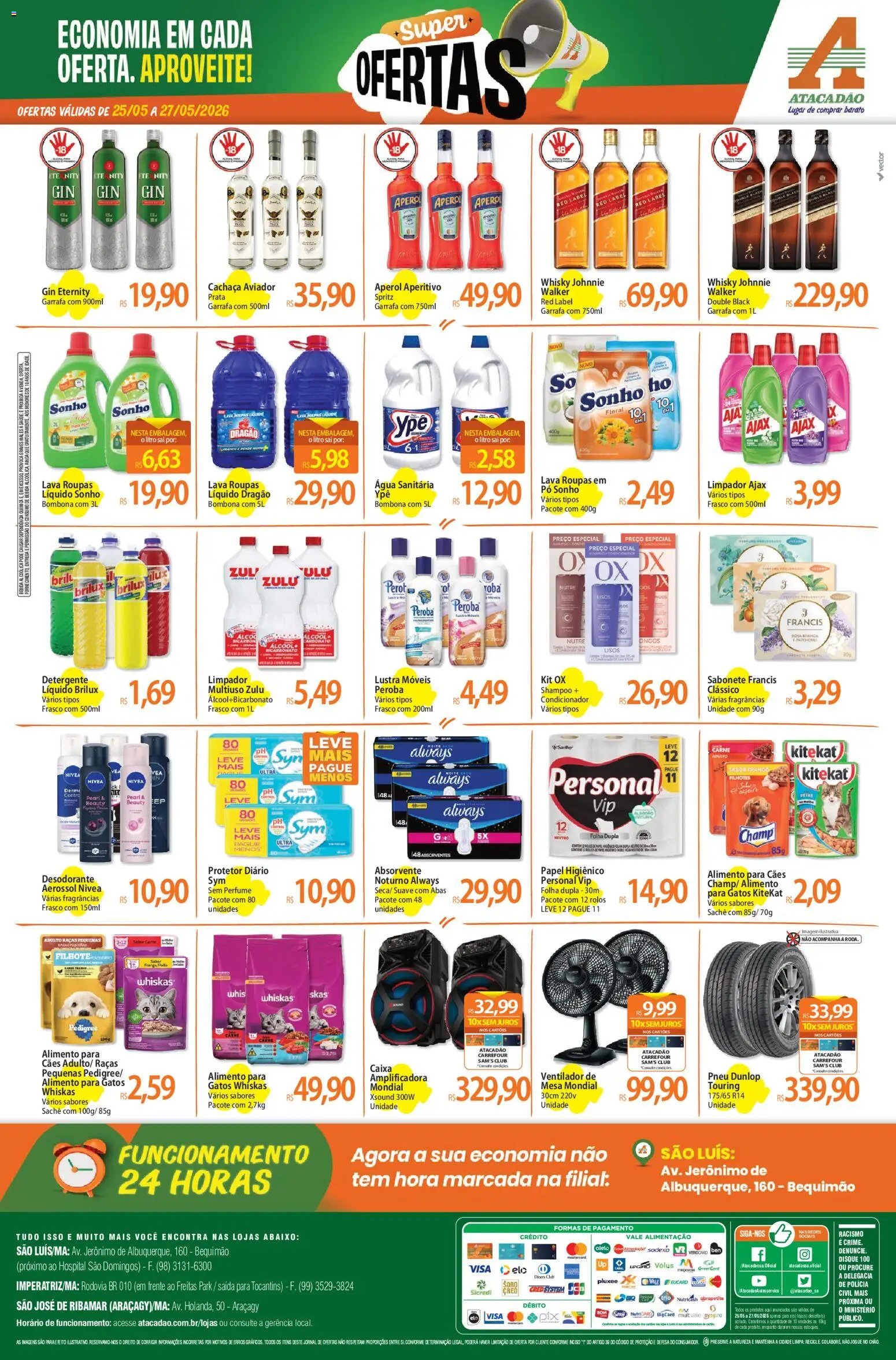 Atacadão folheto a partir de 25/05/2026 Atacadão ofertas - MA (2026-05-25 - 2026-05-27)