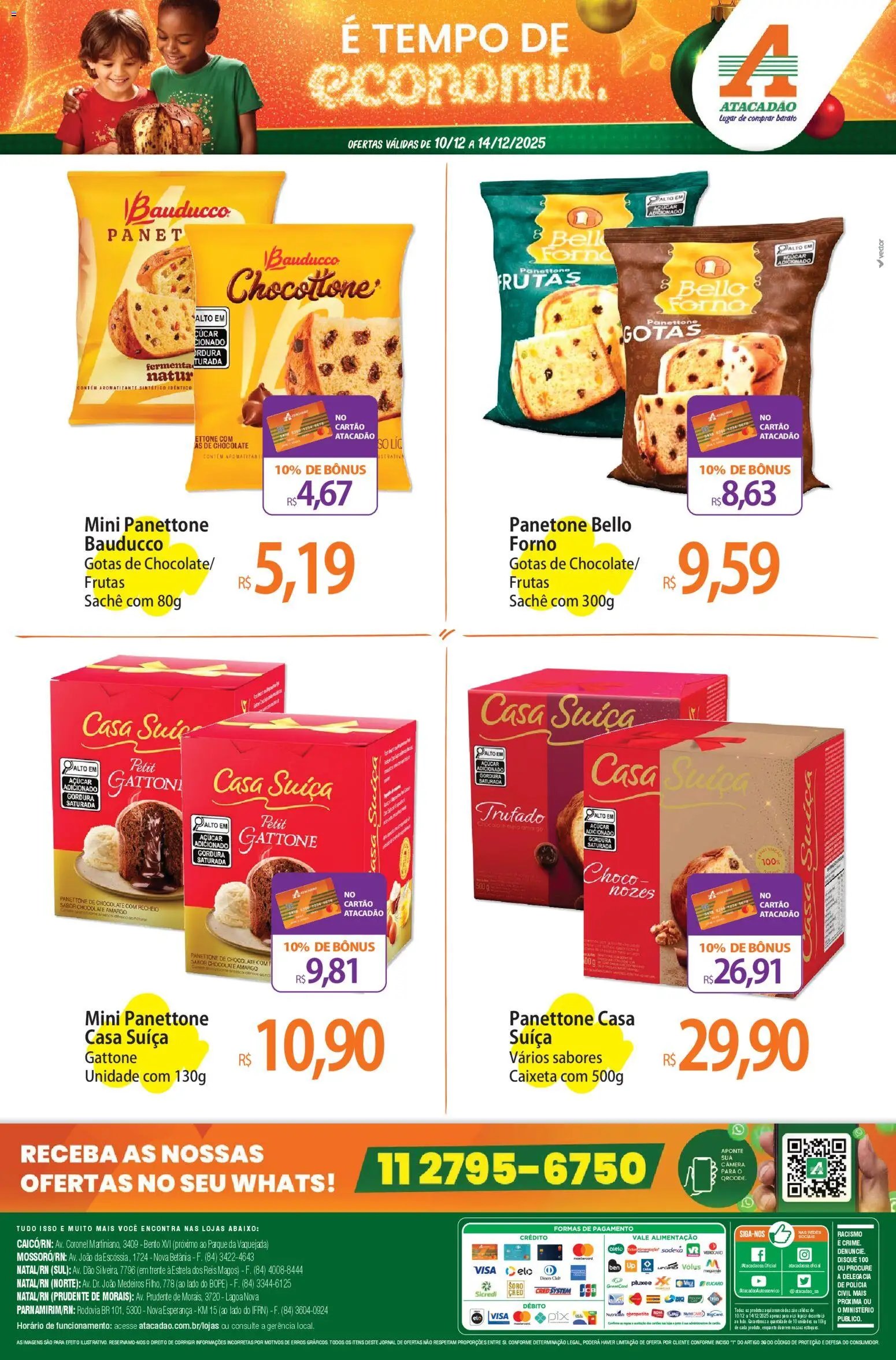 Atacadão folheto a partir de 10/12/2025 Ofertas - RN (2025-12-10 - 2025-12-14)
