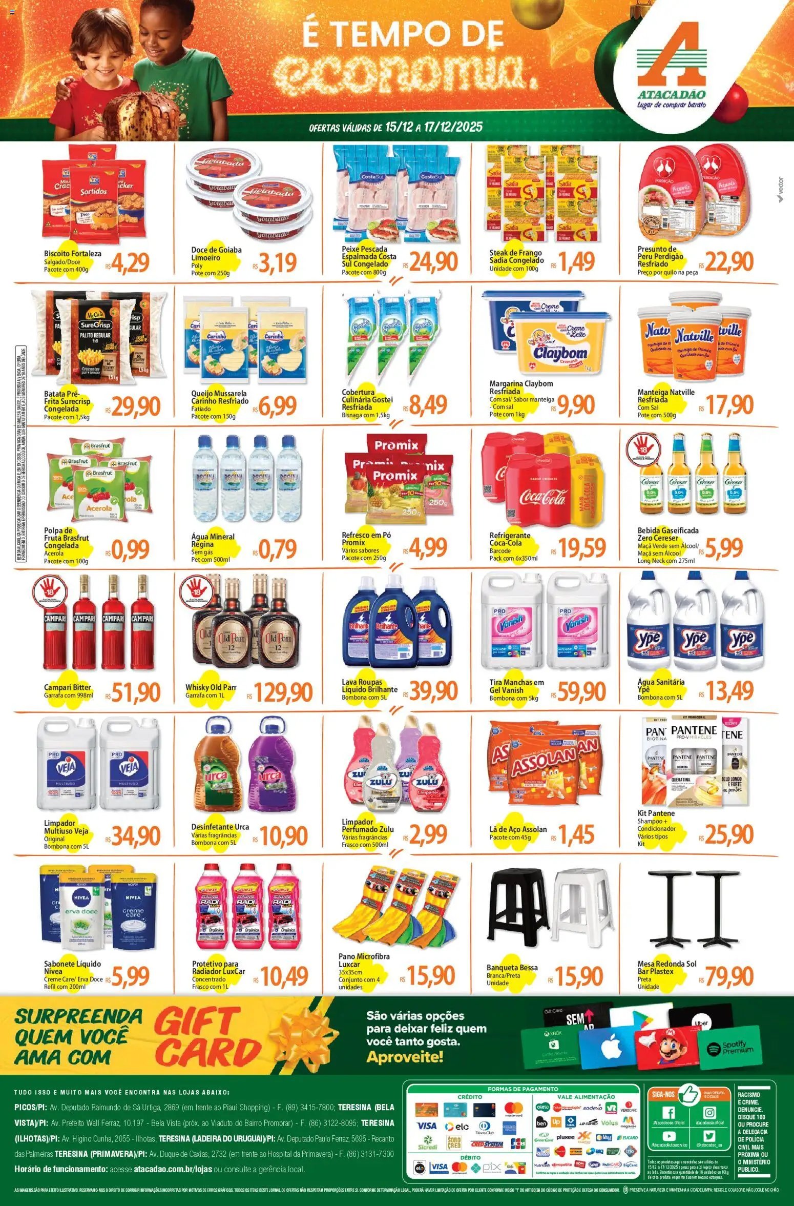 Atacadão folheto a partir de 15/12/2025 Ofertas - PI (2025-12-15 - 2025-12-17)
