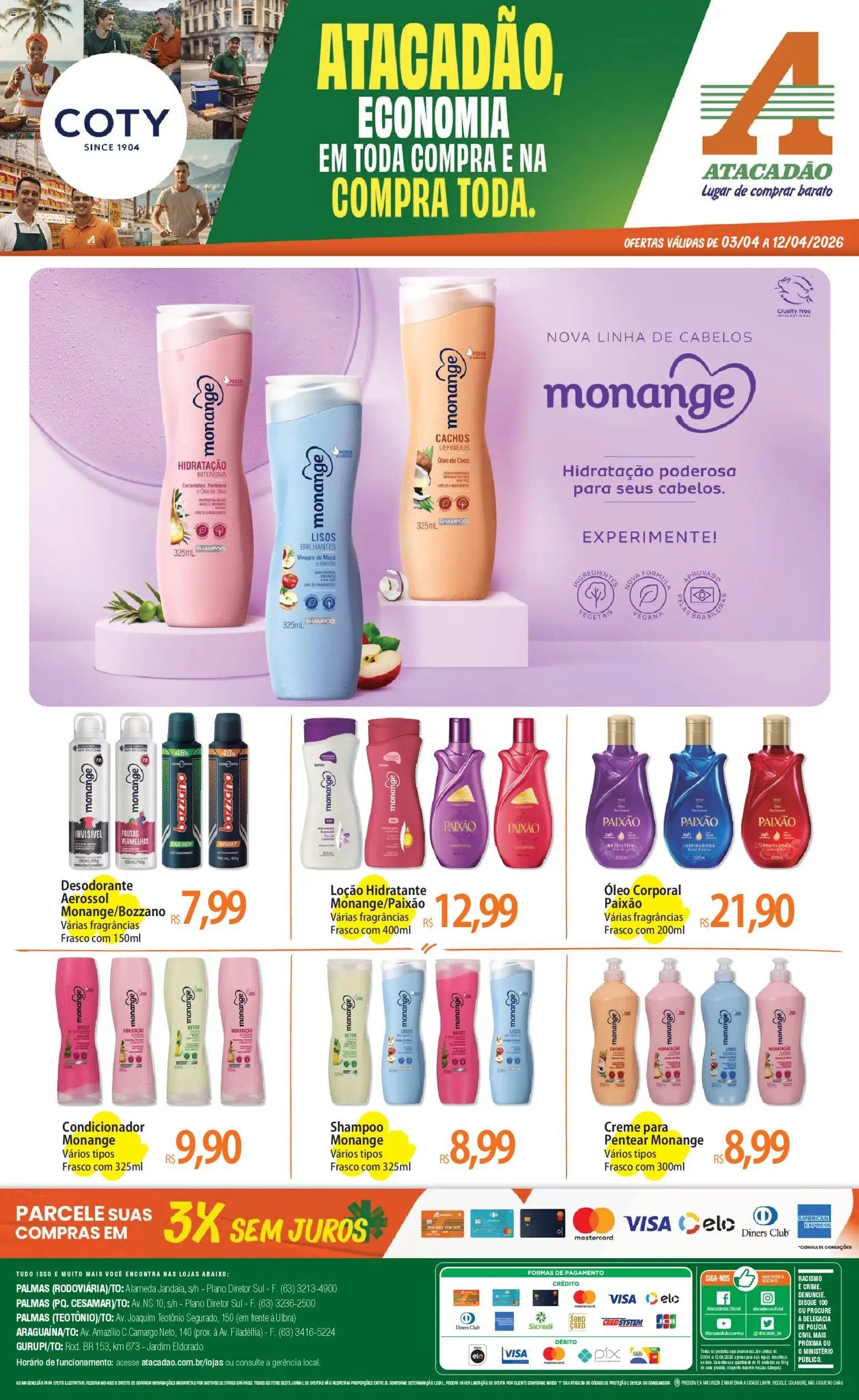 Atacadão folheto a partir de 03/04/2026 Atacadão ofertas - TO (2026-04-03 - 2026-04-12)