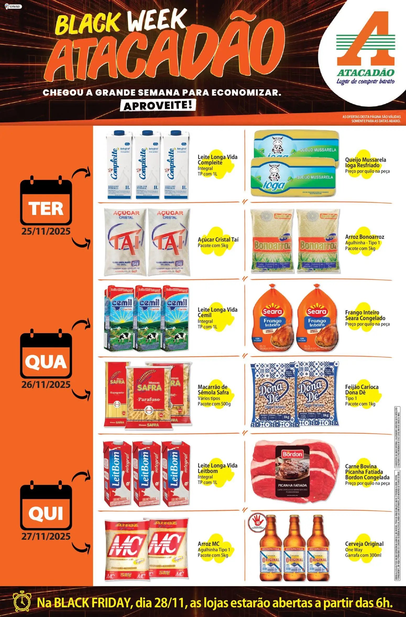 Atacadão folheto a partir de 25/11/2025 Ofertas - GO (2025-11-25 - 2025-11-27)