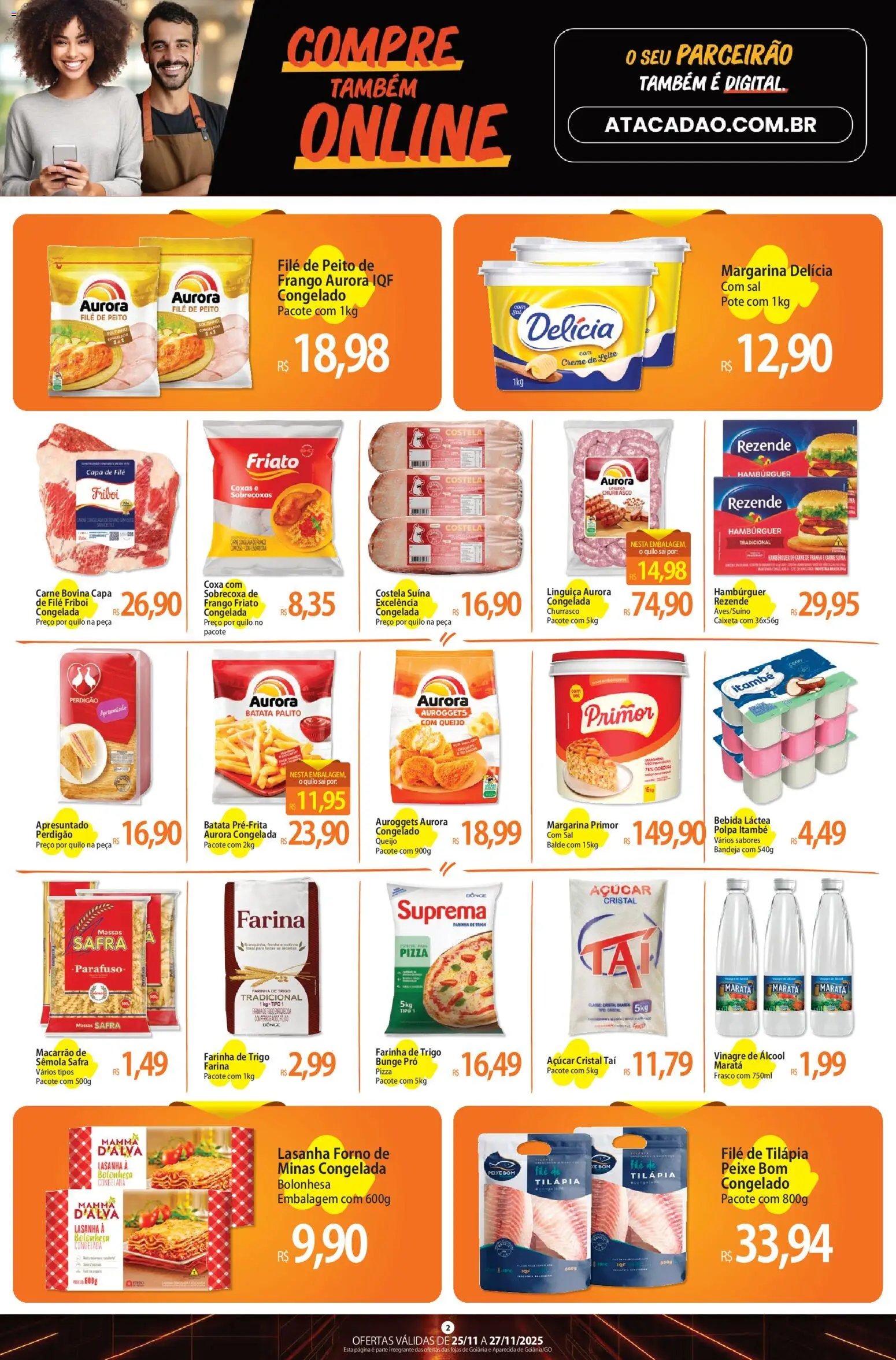 Atacadão folheto a partir de 25/11/2025 Ofertas - GO (2025-11-25 - 2025-11-27)