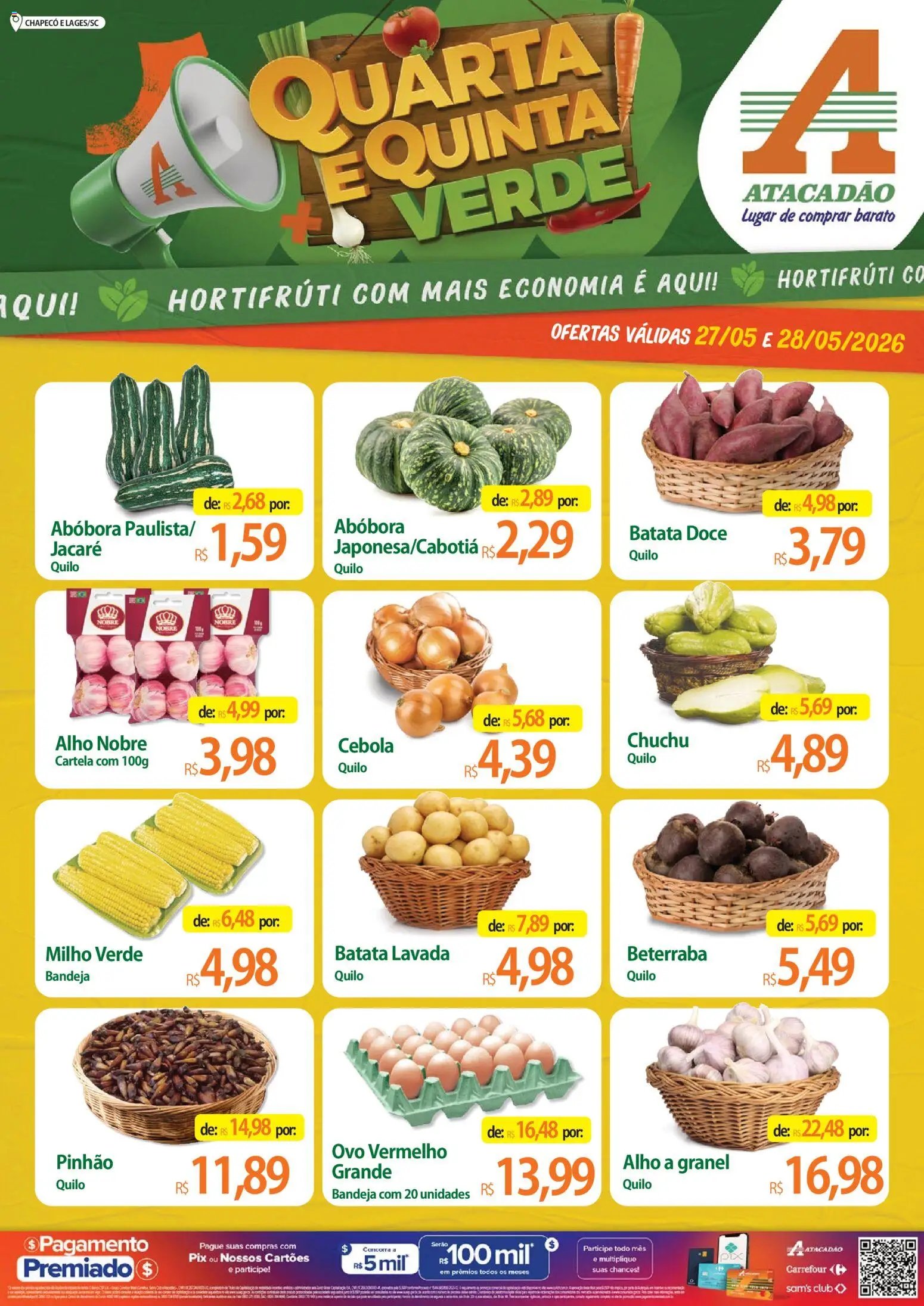 Atacadão folheto a partir de 27/05/2026 Atacadão ofertas - SC (2026-05-27 - 2026-05-28)