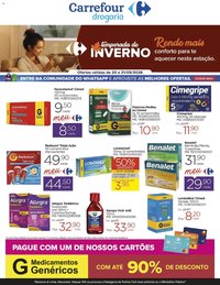 Carrefour folheto a partir de 20/05/2026 Carrefour ofertas Drogaria Inverno (2026-05-20 - 2026-05-31)