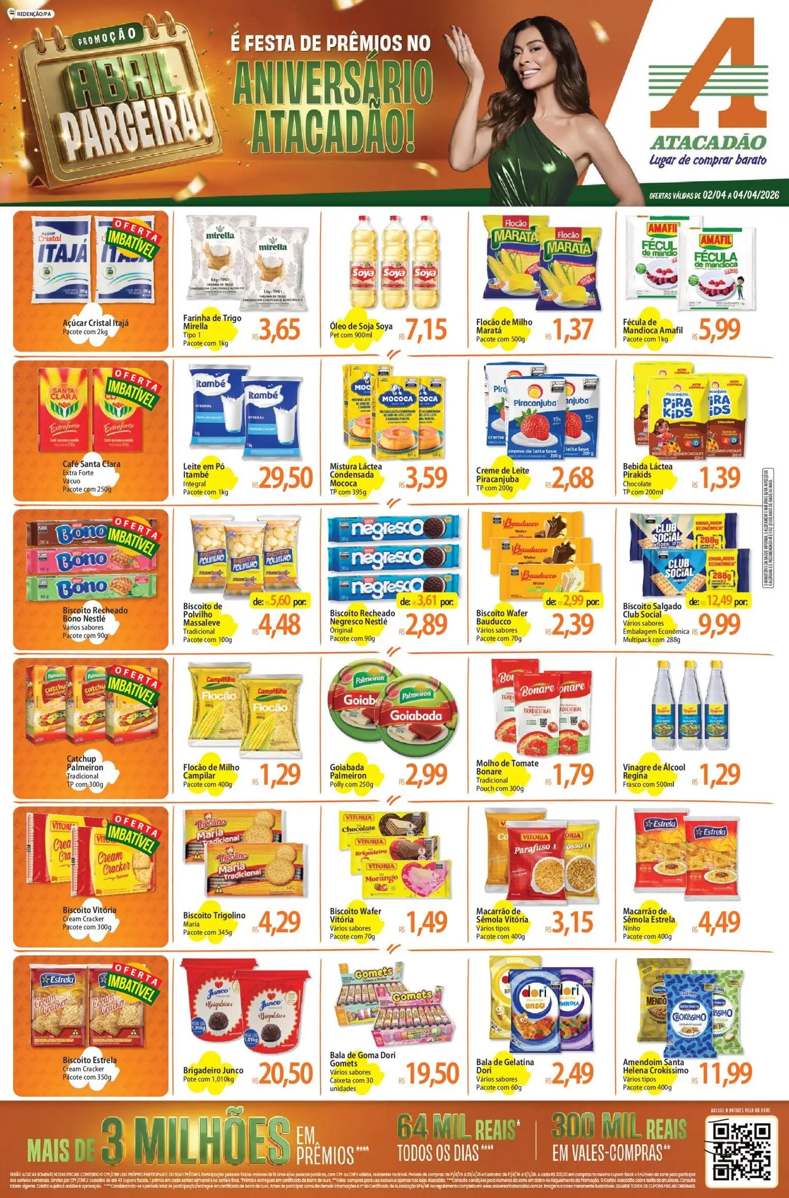 Atacadão folheto a partir de 02/04/2026 Atacadão ofertas - PA (2026-04-02 - 2026-04-04)