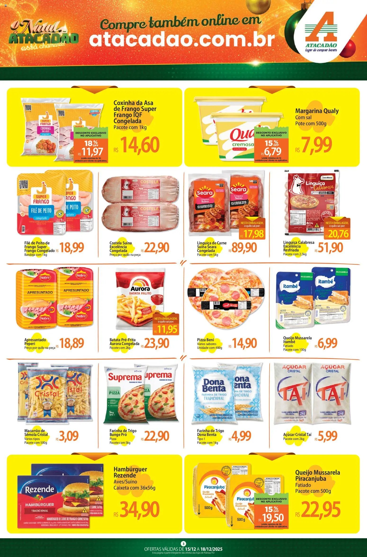 Atacadão folheto a partir de 15/12/2025 Ofertas - TO (2025-12-15 - 2025-12-18)