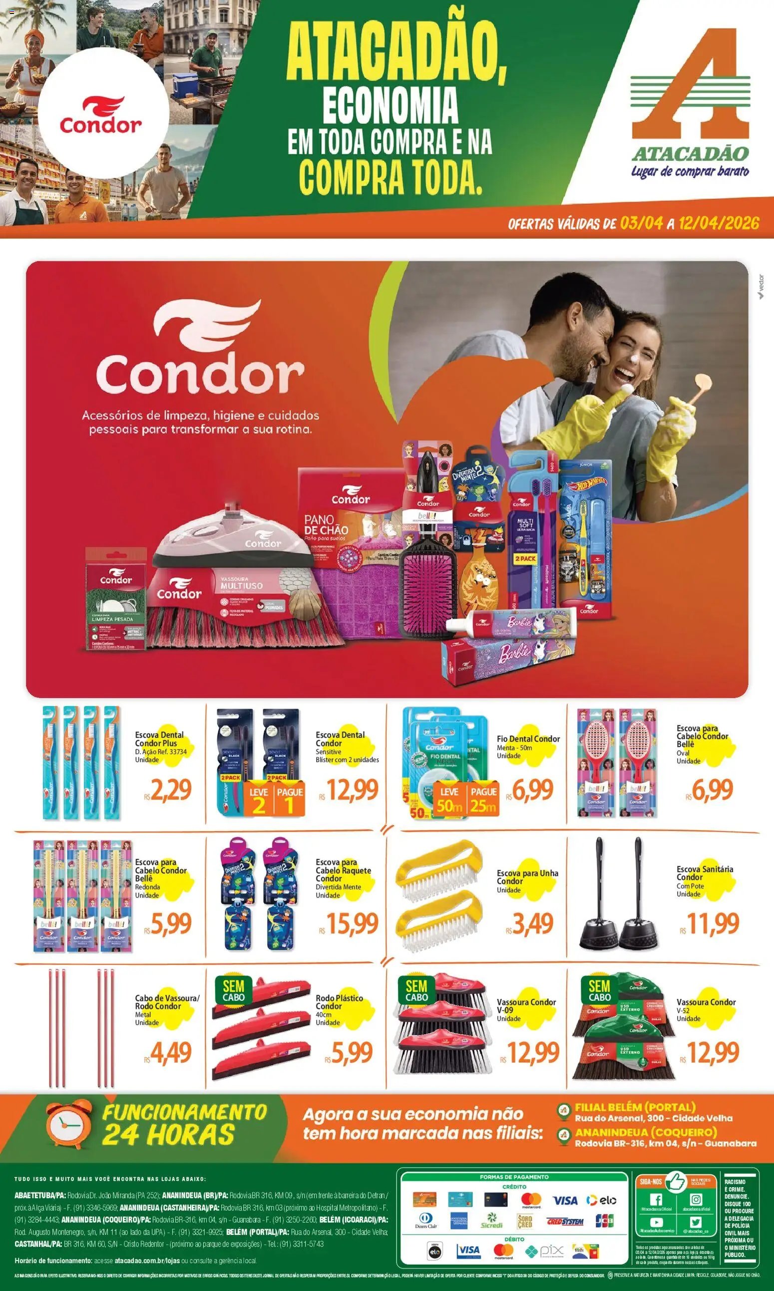 Atacadão folheto a partir de 03/04/2026 Atacadão ofertas - PA (2026-04-03 - 2026-04-12)