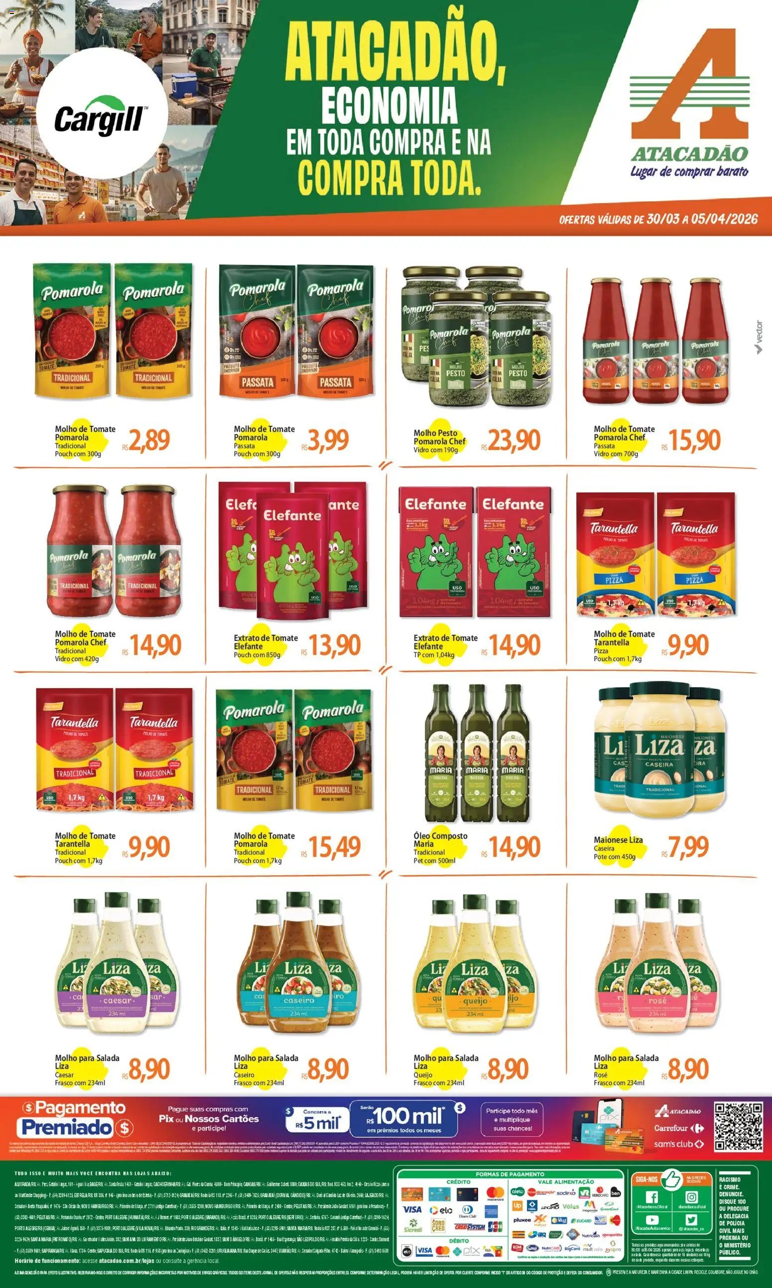 Atacadão folheto a partir de 30/03/2026 Atacadão ofertas - RS (2026-03-30 - 2026-04-05)