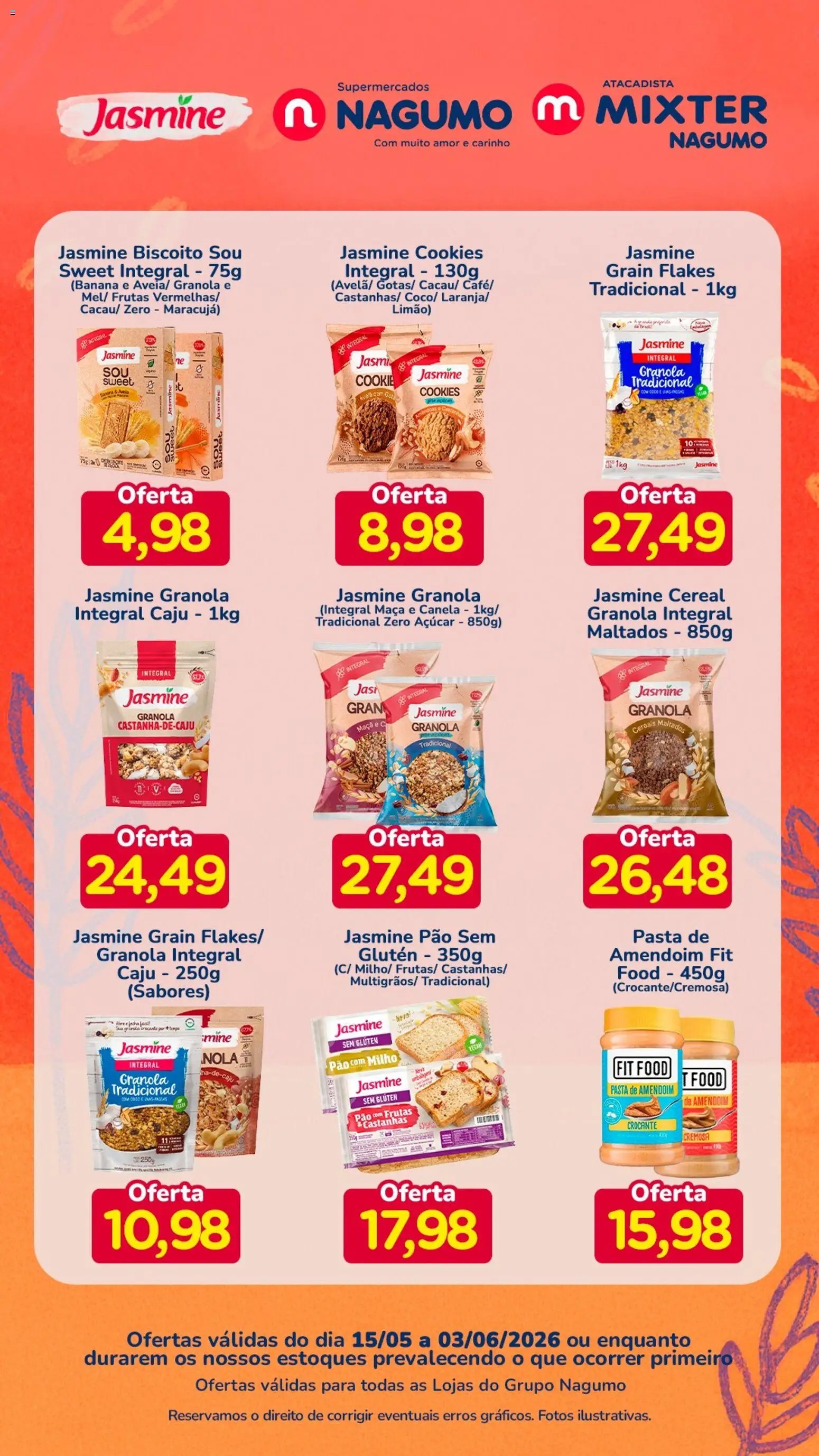 Nagumo folheto a partir de 15/05/2026 Nagumo ofertas Jasmine (2026-05-15 - 2026-06-03)