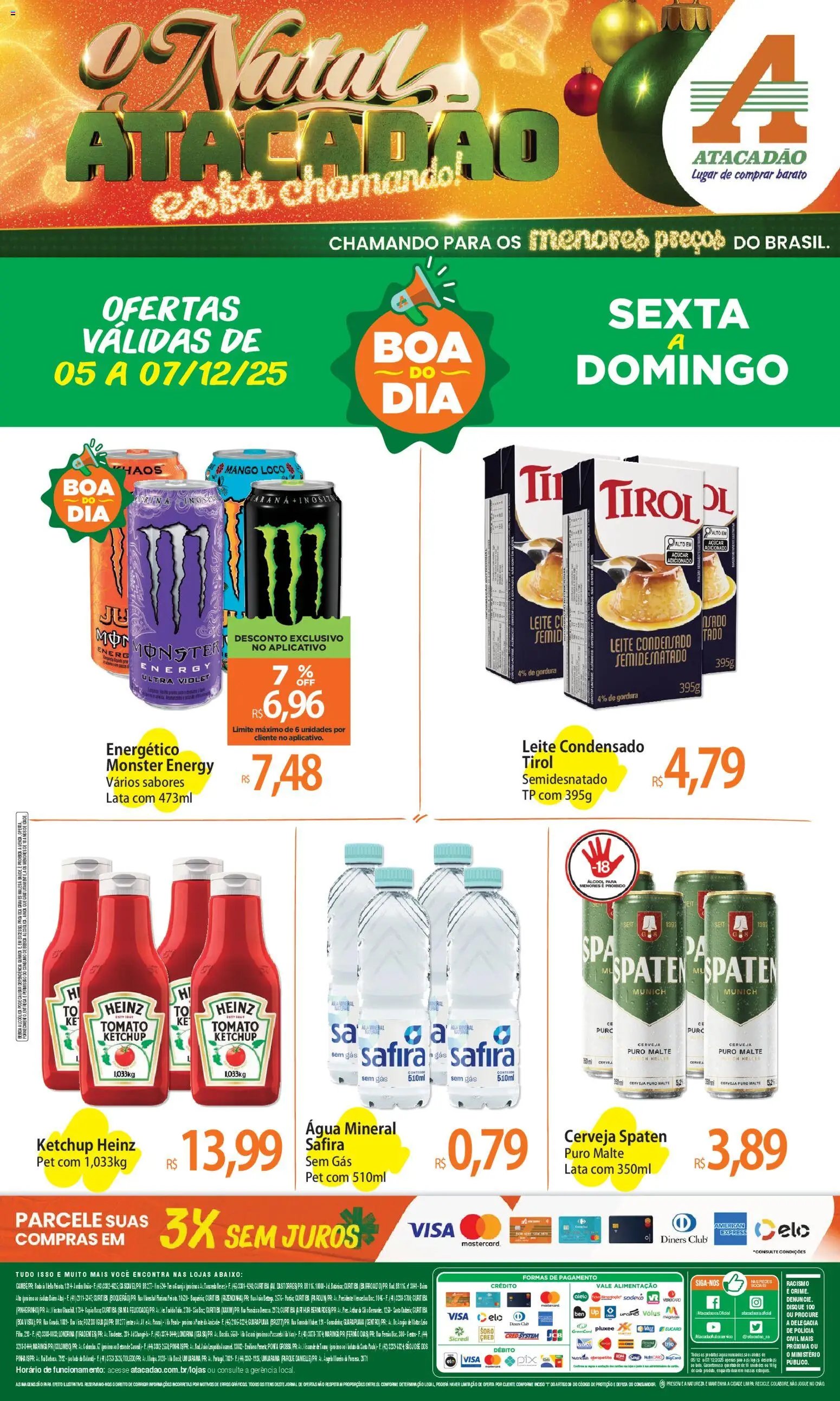 Atacadão folheto a partir de 05/12/2025 Ofertas - PR (2025-12-05 - 2025-12-07)