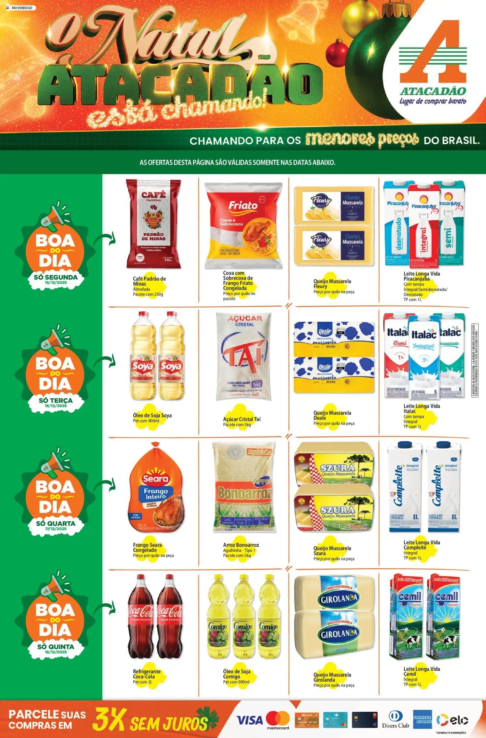 Atacadão folheto a partir de 15/12/2025 Ofertas - GO (2025-12-15 - 2025-12-18)