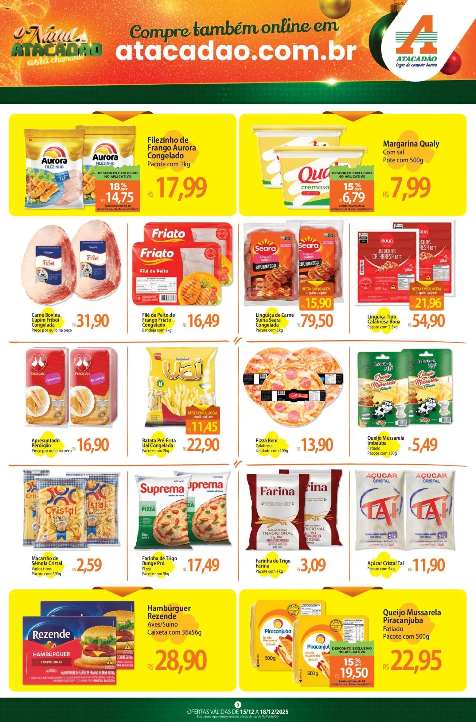 Atacadão folheto a partir de 15/12/2025 Ofertas - GO (2025-12-15 - 2025-12-18)