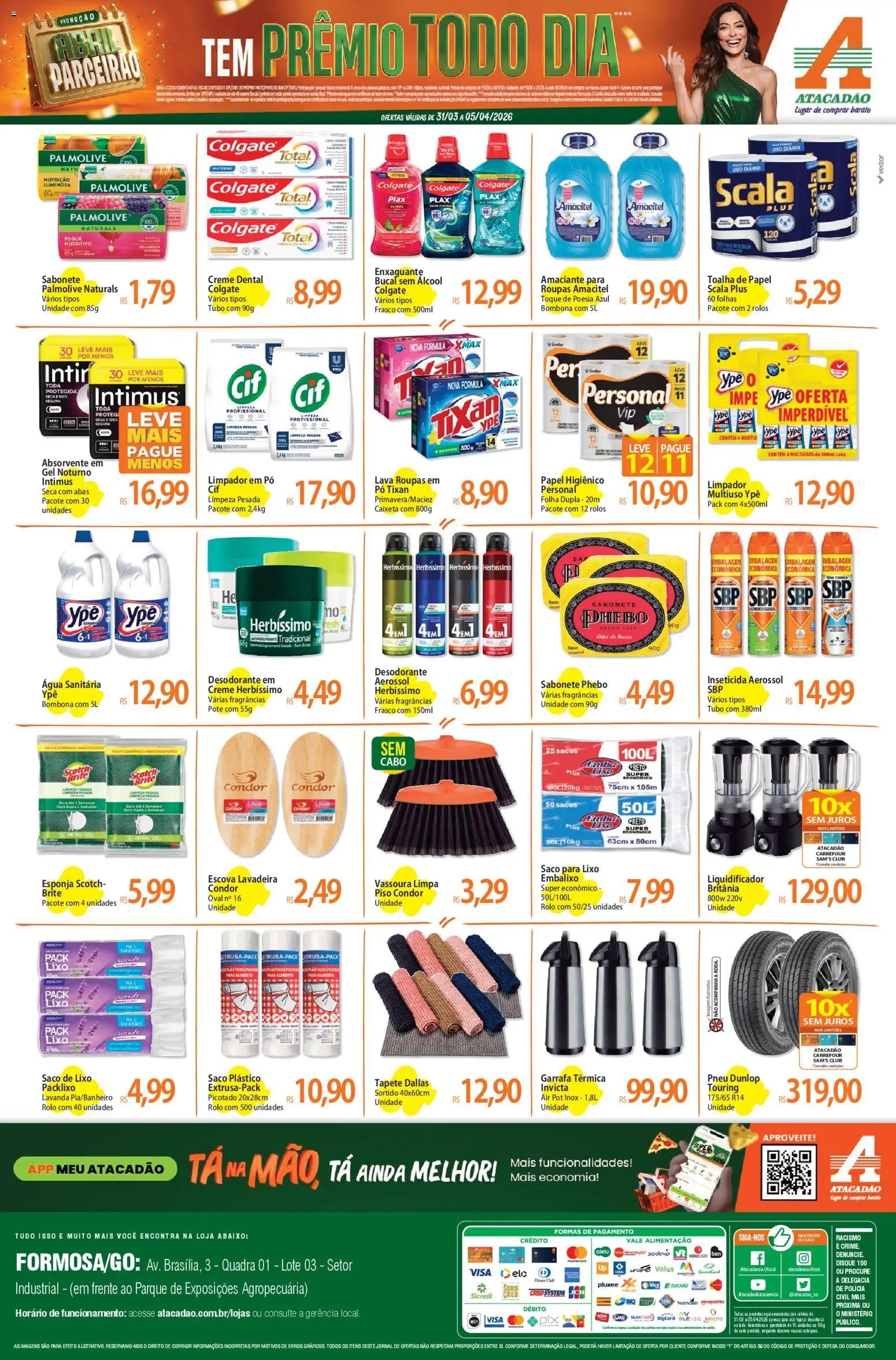 Atacadão folheto a partir de 31/03/2026 Atacadão ofertas - GO (2026-03-31 - 2026-04-05)
