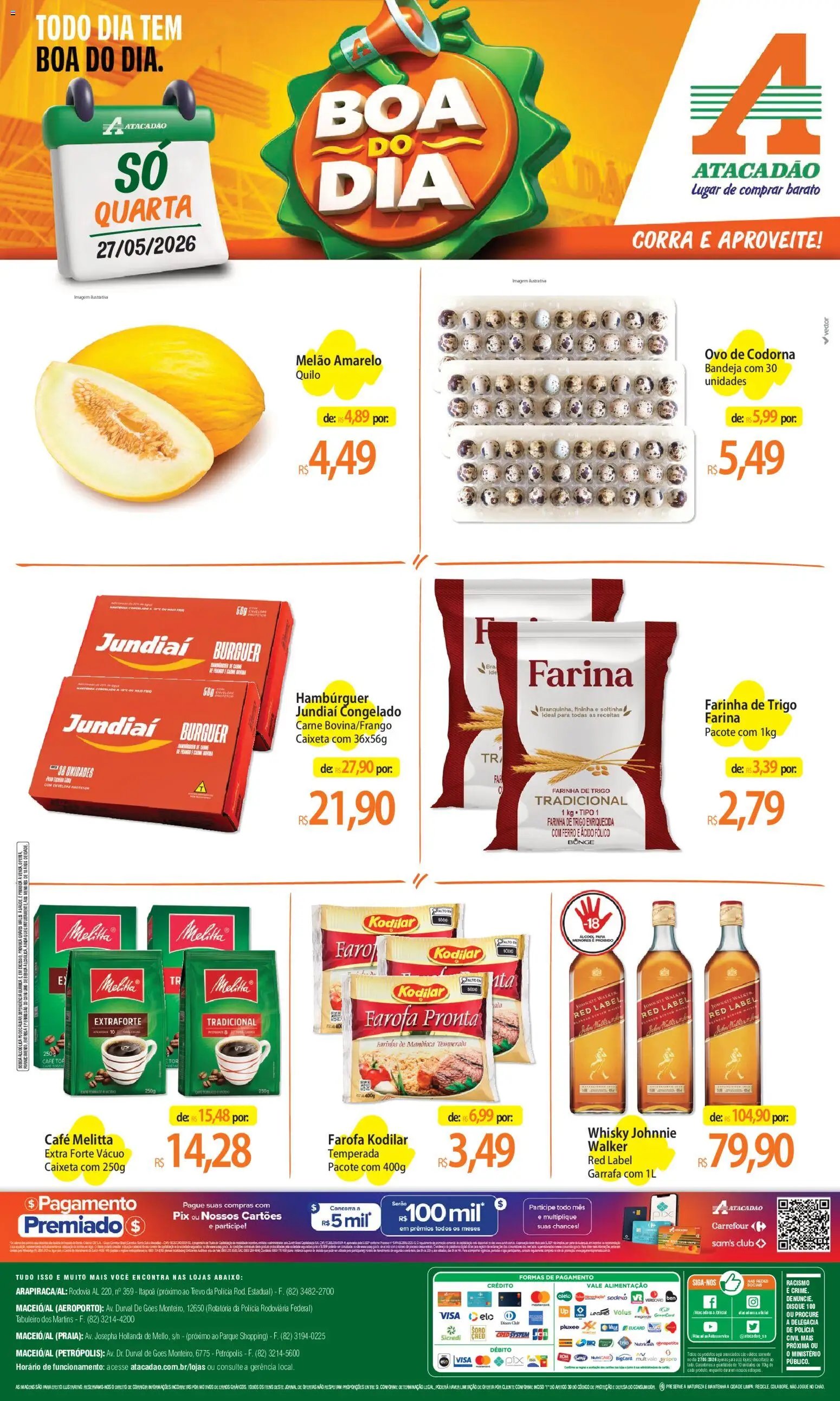 Atacadão folheto a partir de 27/05/2026 Atacadão ofertas - AL (2026-05-27 - 2026-05-27)