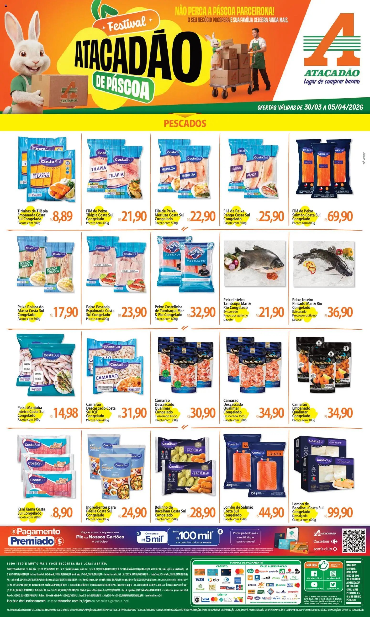 Atacadão folheto a partir de 30/03/2026 Atacadão ofertas - PR (2026-03-30 - 2026-04-05)