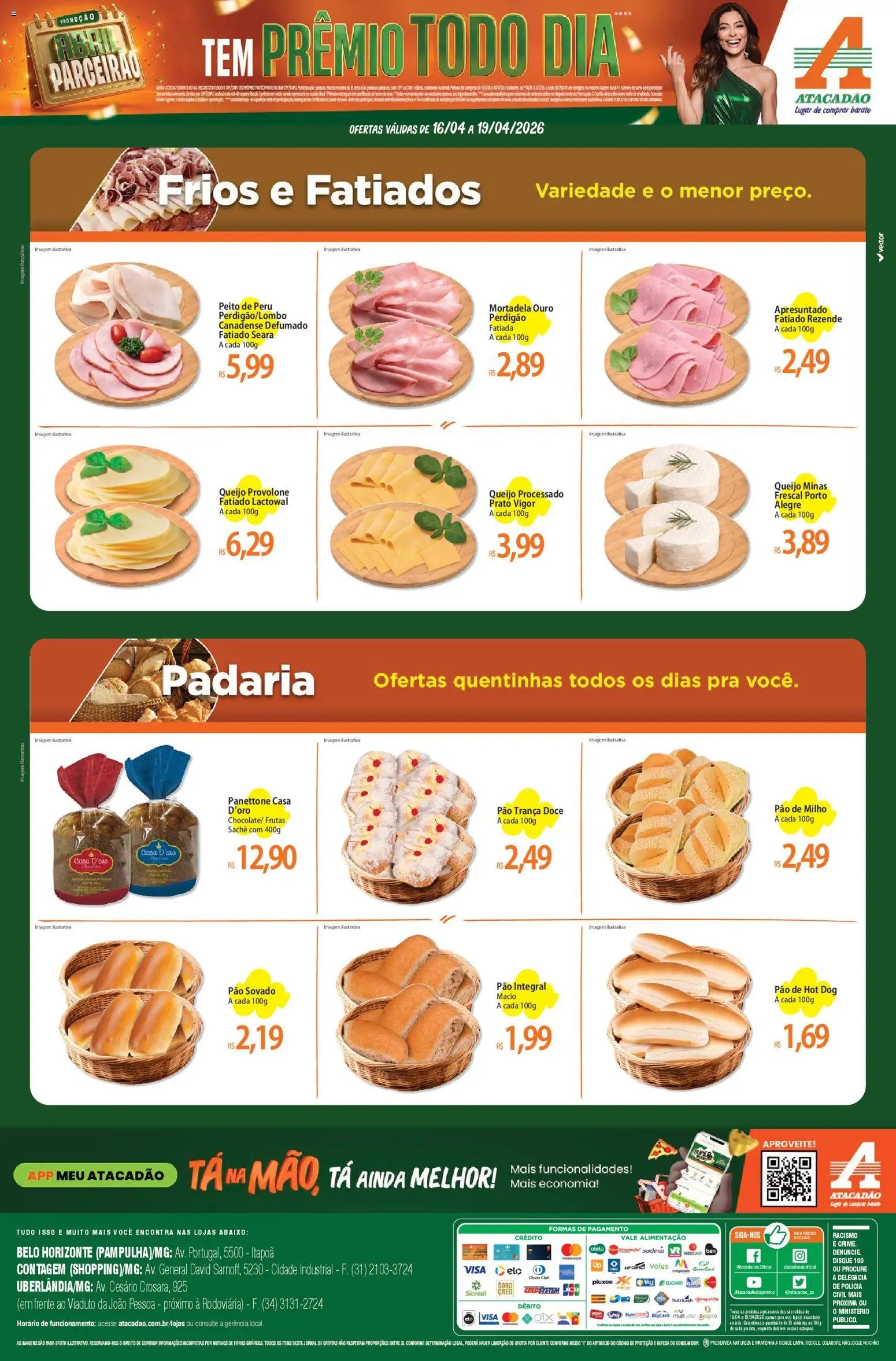 Atacadão folheto a partir de 16/04/2026 Atacadão ofertas - MG (2026-04-16 - 2026-04-19)
