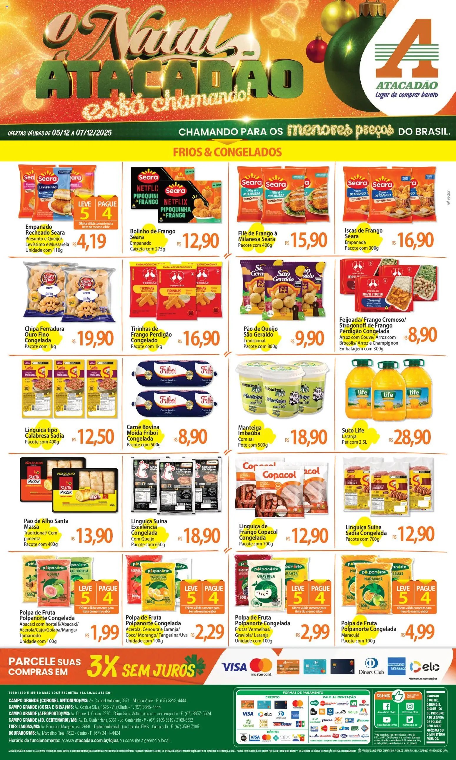 Atacadão folheto a partir de 05/12/2025 Ofertas - MS (2025-12-05 - 2025-12-07)