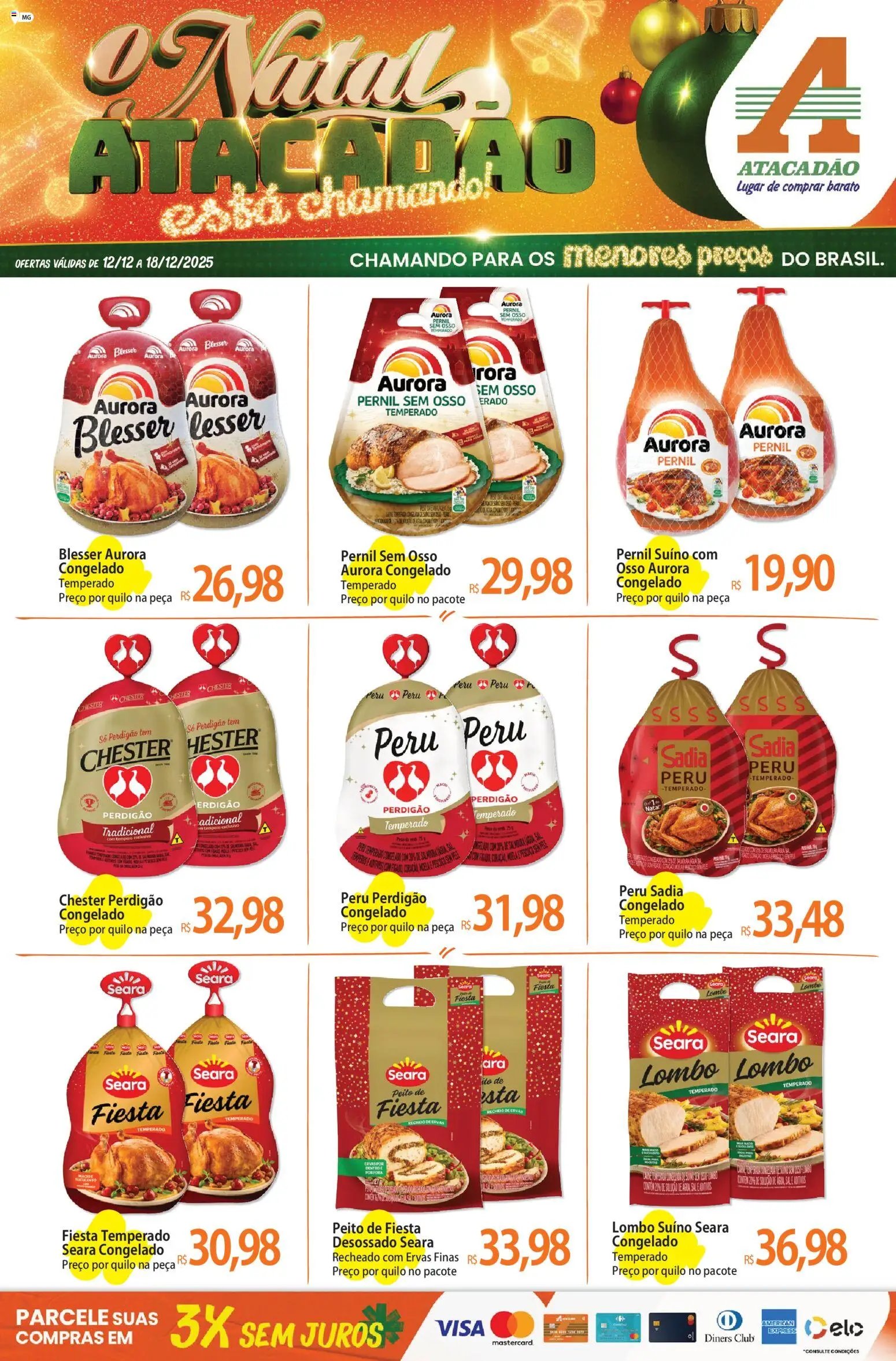 Atacadão folheto a partir de 12/12/2025 Ofertas - MG (2025-12-12 - 2025-12-18)