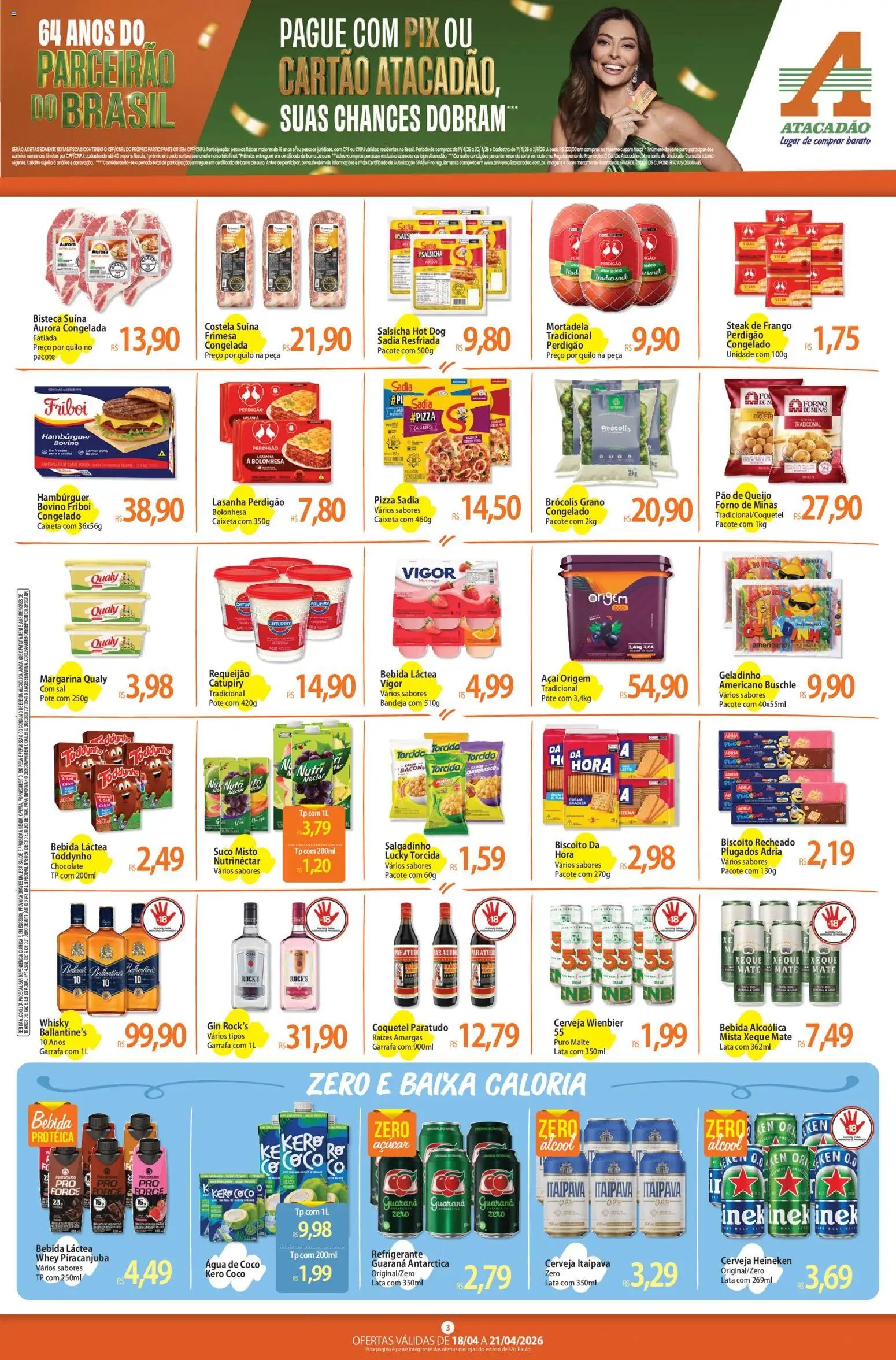 Atacadão folheto a partir de 18/04/2026 Atacadão ofertas - SP (2026-04-18 - 2026-04-21)