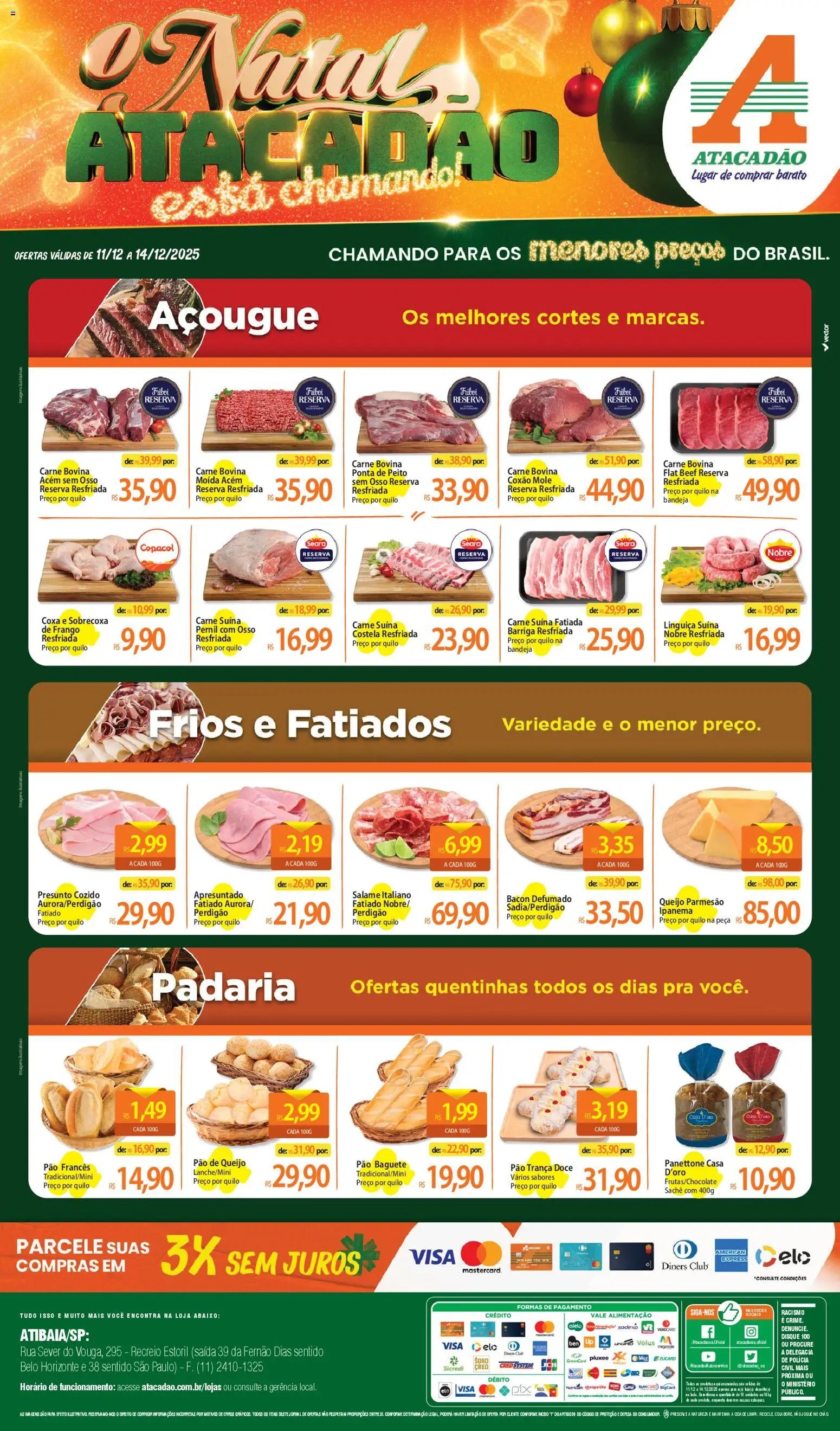 Atacadão folheto a partir de 11/12/2025 Ofertas - SP (2025-12-11 - 2025-12-14)