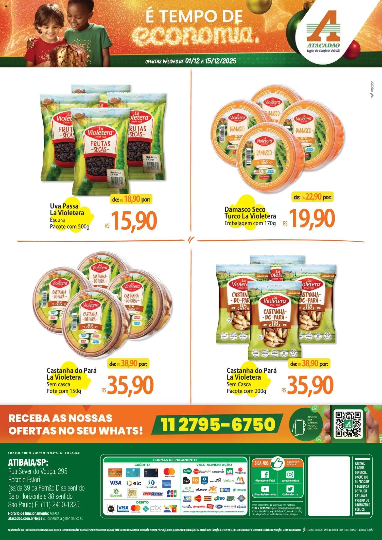 Atacadão folheto a partir de 01/12/2025 Ofertas - SP (2025-12-01 - 2025-12-15)