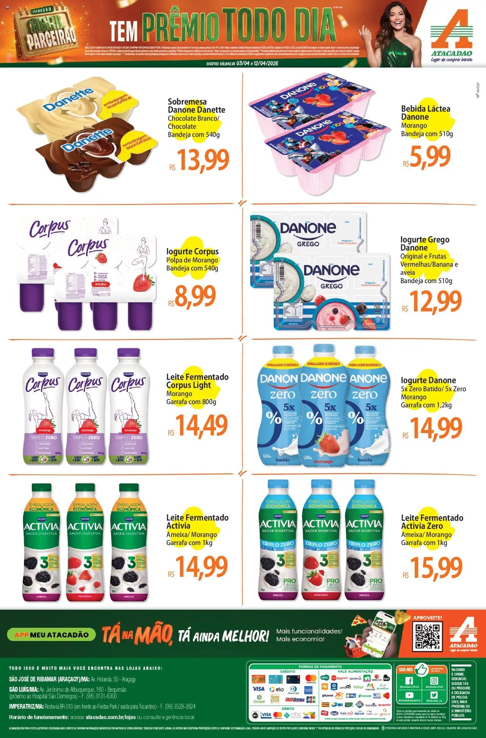 Atacadão folheto a partir de 03/04/2026 Atacadão ofertas - MA (2026-04-03 - 2026-04-12)