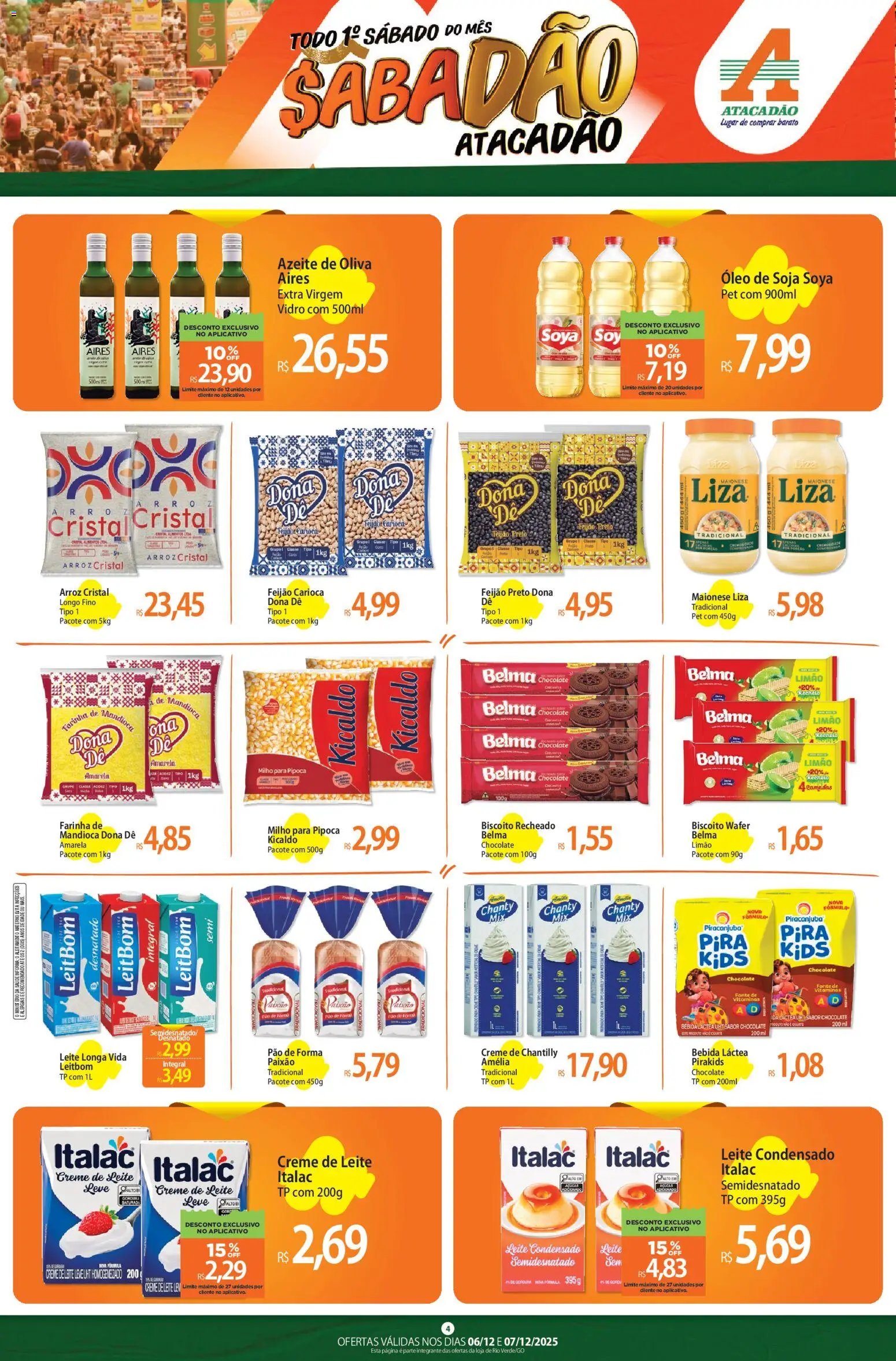 Atacadão folheto a partir de 06/12/2025 Ofertas - GO (2025-12-06 - 2025-12-07)