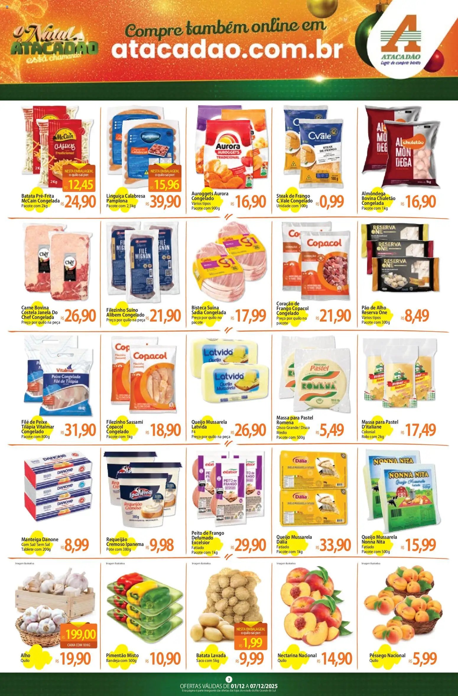 Atacadão folheto a partir de 01/12/2025 Ofertas - RS (2025-12-01 - 2025-12-07)