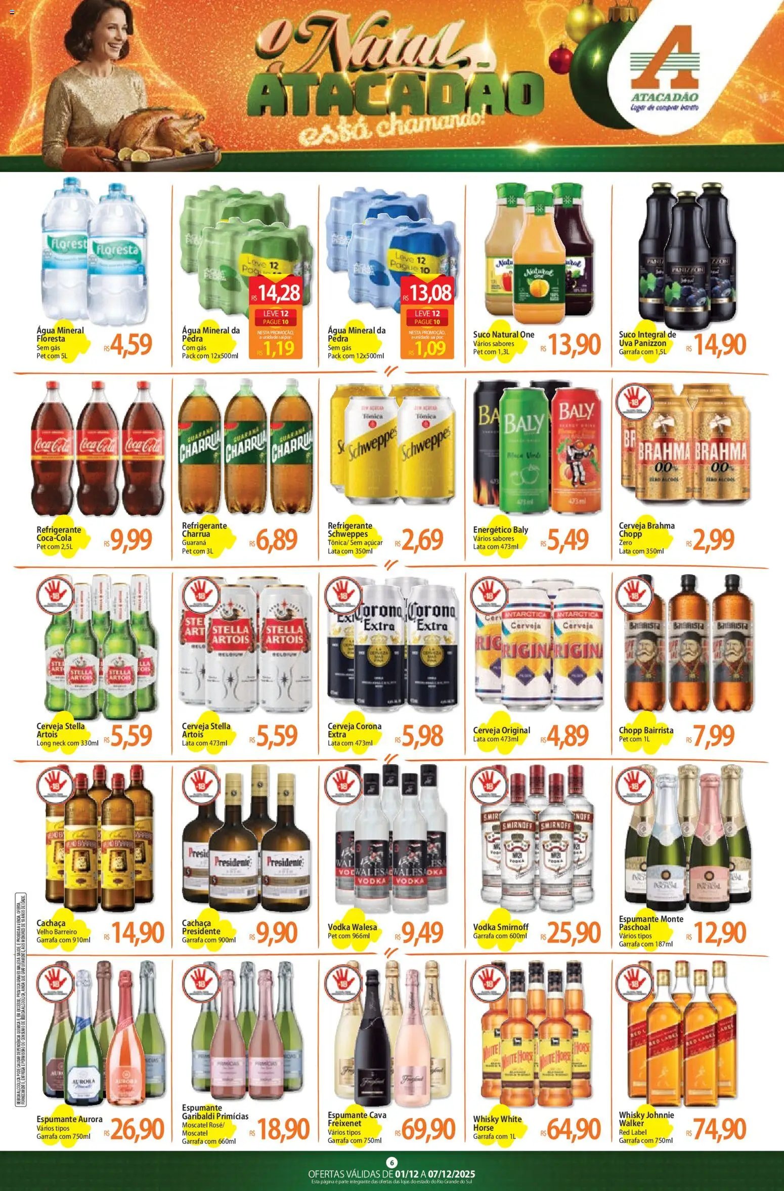 Atacadão folheto a partir de 01/12/2025 Ofertas - RS (2025-12-01 - 2025-12-07)