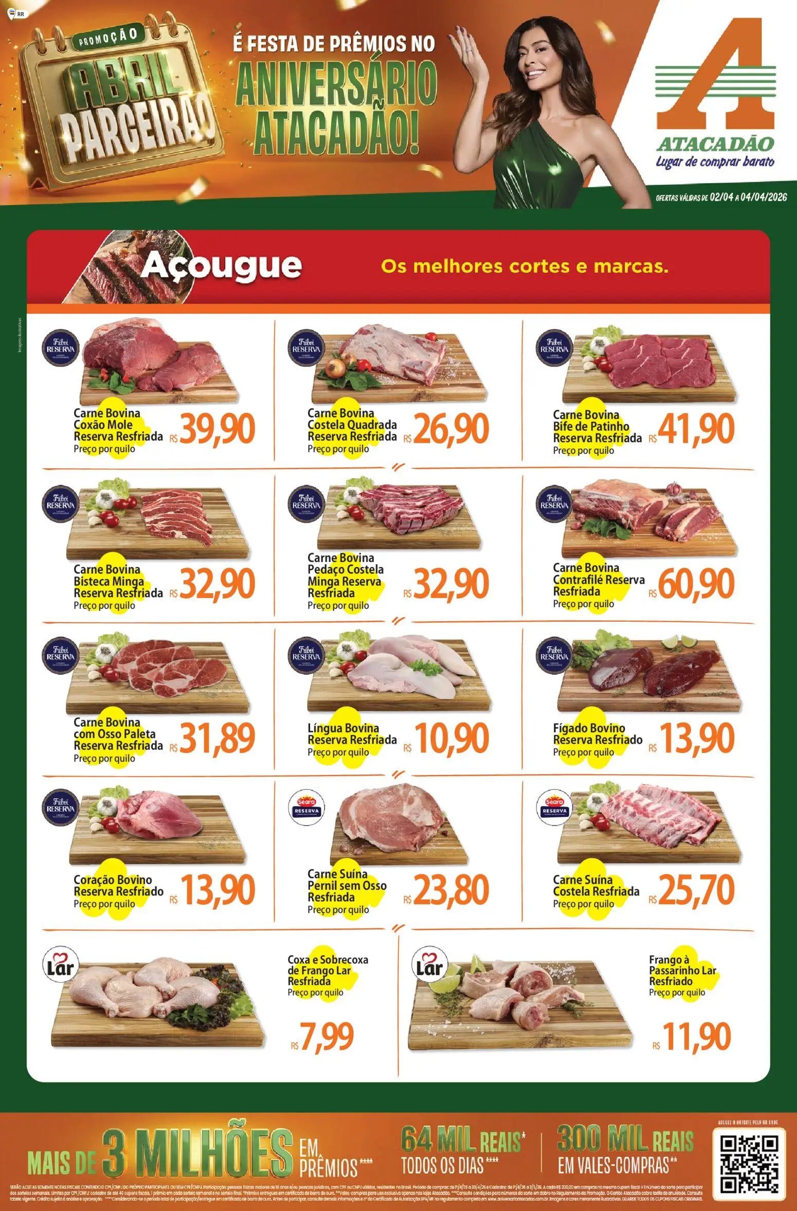 Atacadão folheto a partir de 02/04/2026 Atacadão ofertas - RR (2026-04-02 - 2026-04-04)