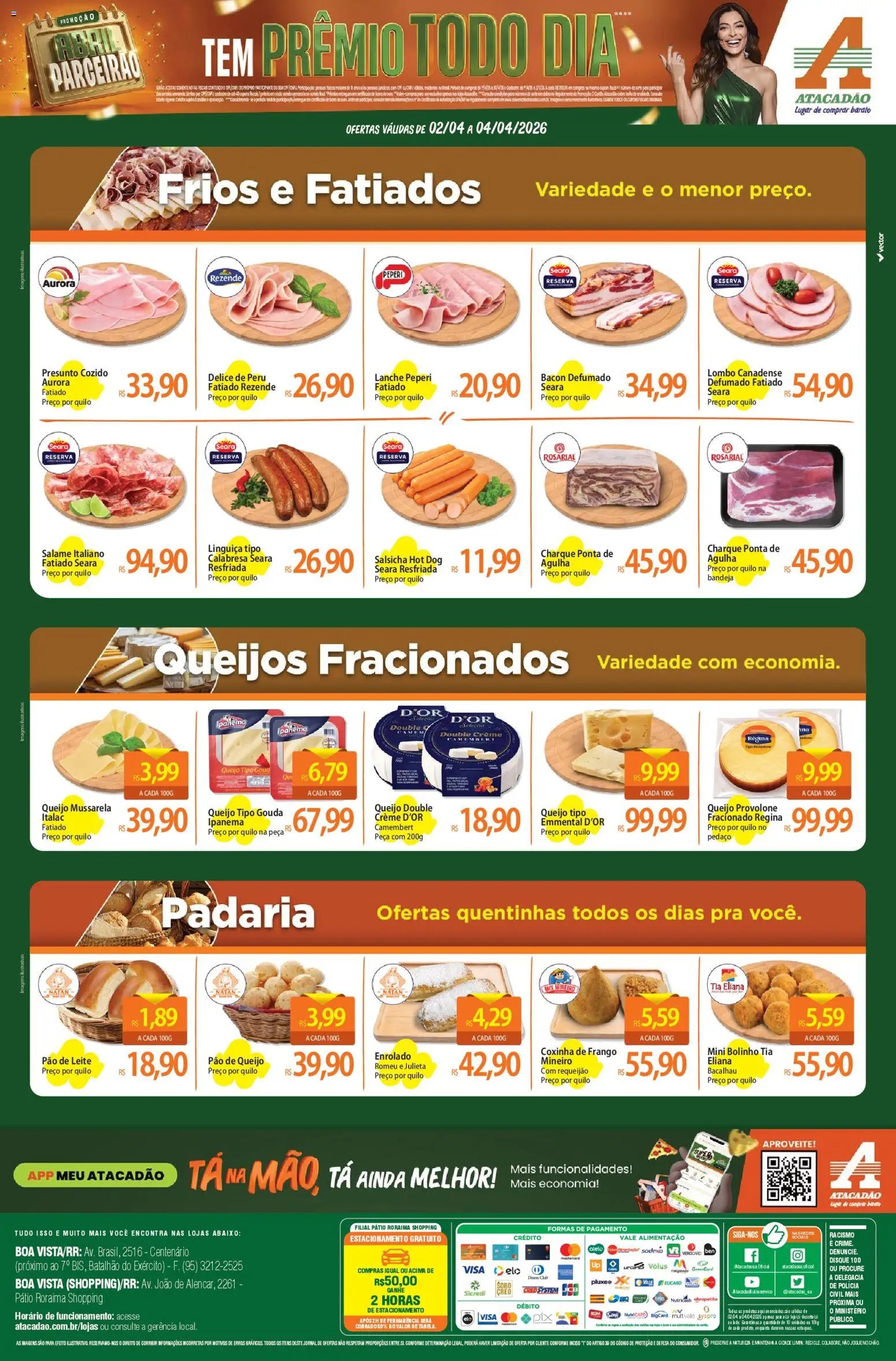 Atacadão folheto a partir de 02/04/2026 Atacadão ofertas - RR (2026-04-02 - 2026-04-04)