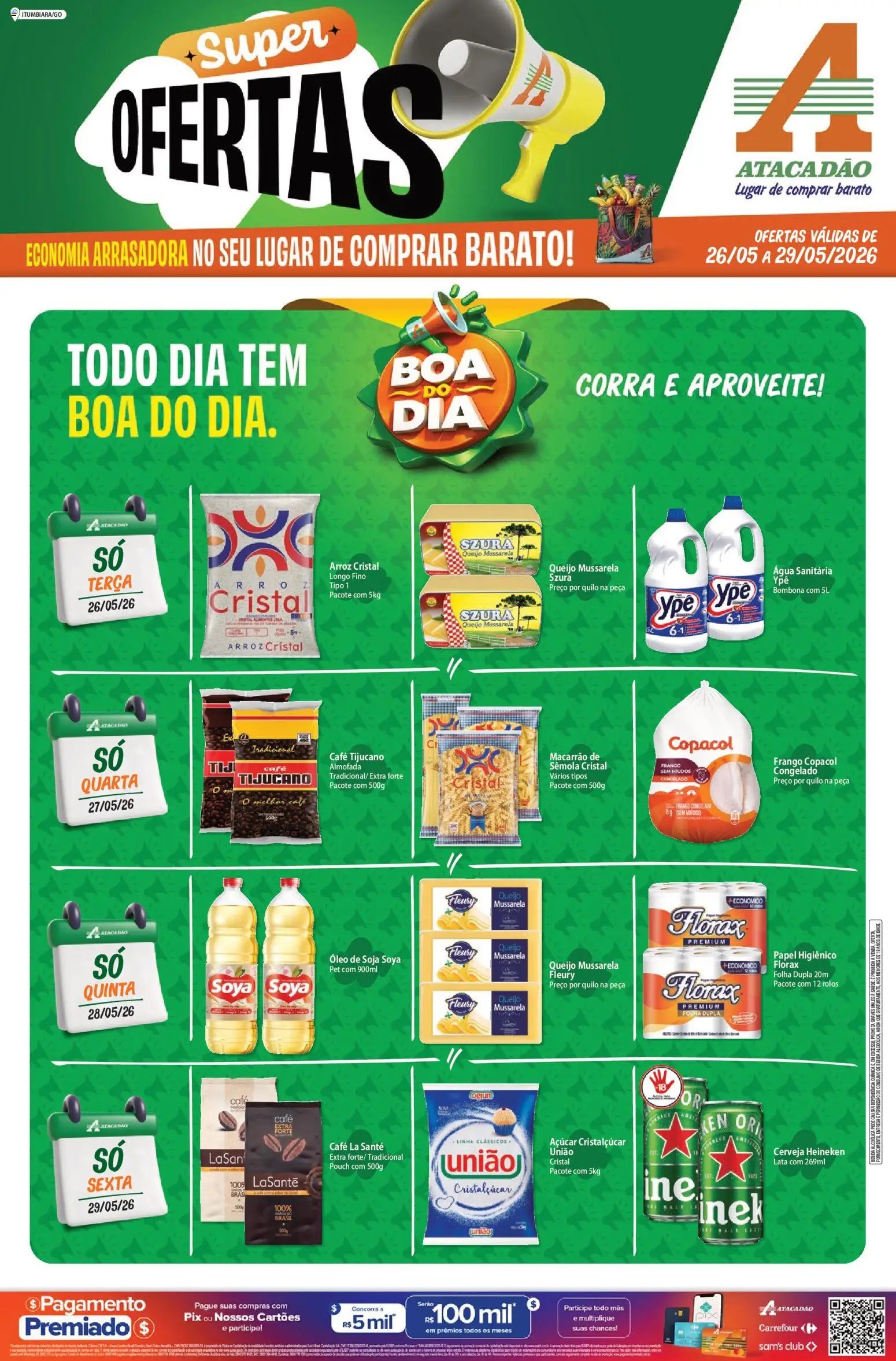 Atacadão folheto a partir de 26/05/2026 Atacadão ofertas - GO (2026-05-26 - 2026-05-29)