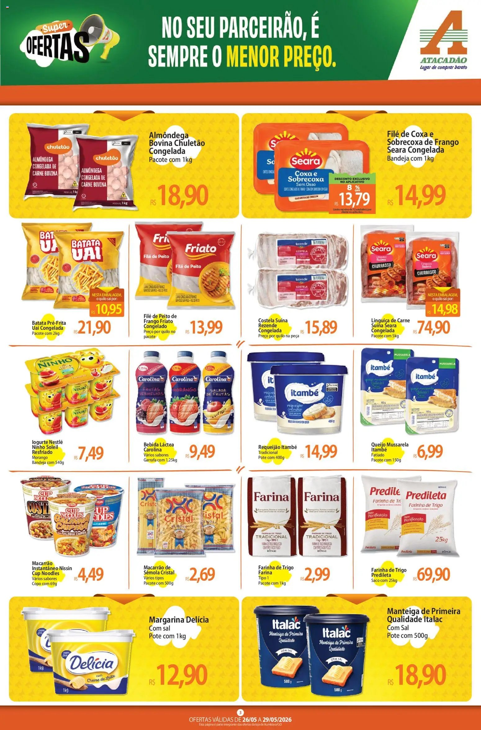 Atacadão folheto a partir de 26/05/2026 Atacadão ofertas - GO (2026-05-26 - 2026-05-29)