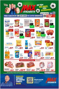 Max Atacadista folheto a partir de 21/05/2026 Max Atacadista ofertas Semanal (2026-05-21 - 2026-05-31)