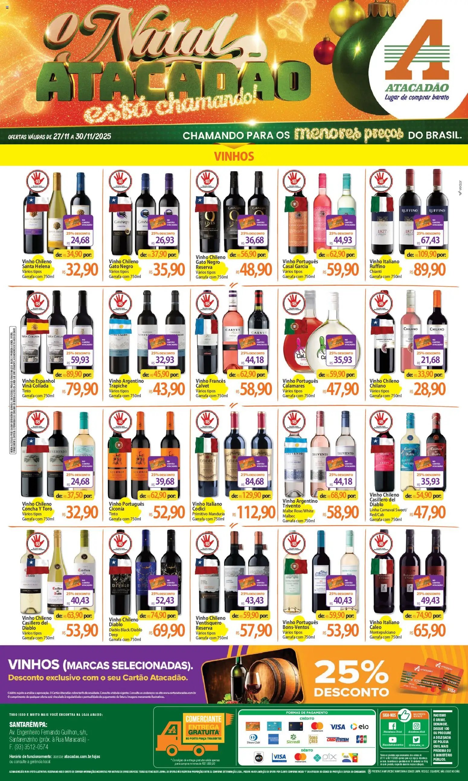 Atacadão folheto a partir de 27/11/2025 Ofertas - PA (2025-11-27 - 2025-11-30)