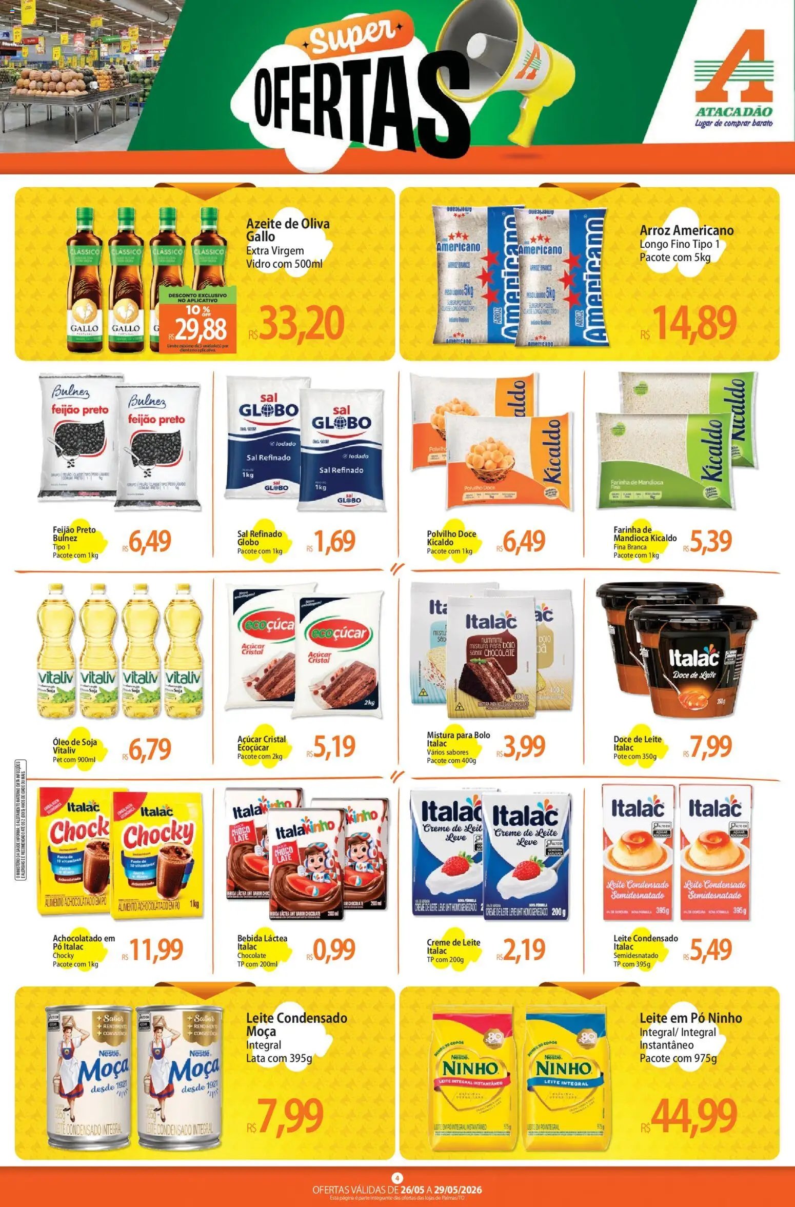 Atacadão folheto a partir de 26/05/2026 Atacadão ofertas - TO (2026-05-26 - 2026-05-29)