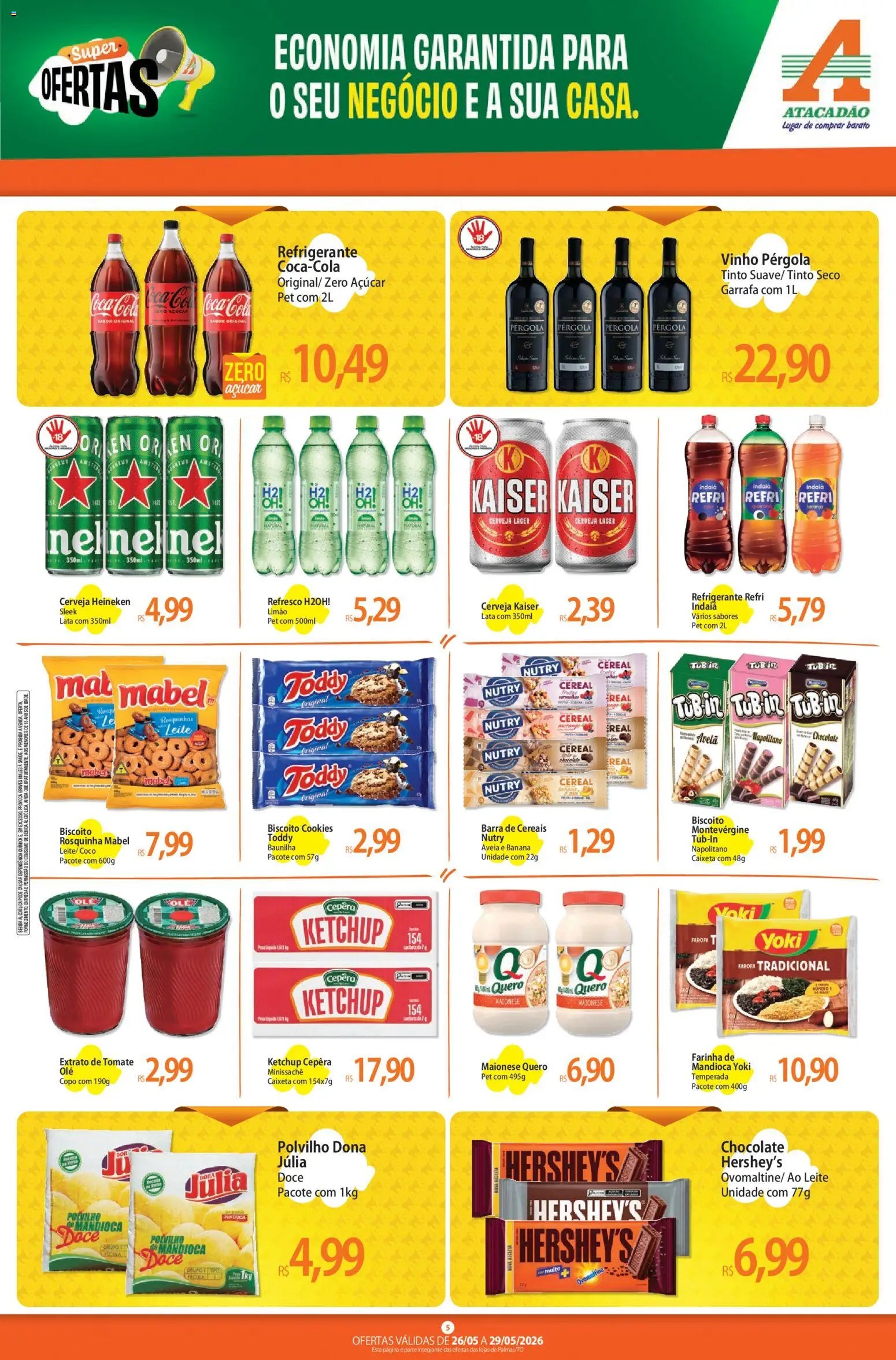 Atacadão folheto a partir de 26/05/2026 Atacadão ofertas - TO (2026-05-26 - 2026-05-29)