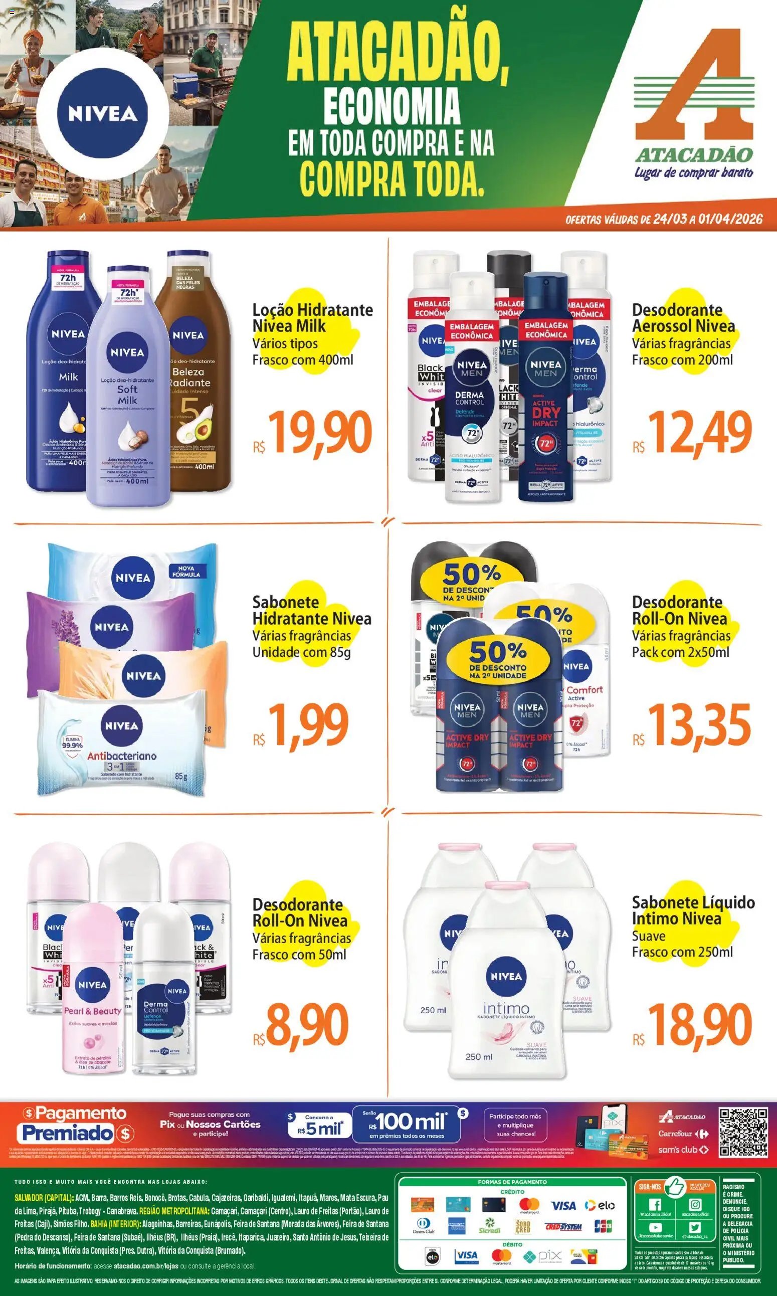 Atacadão folheto a partir de 24/03/2026 Atacadão ofertas - BA (2026-03-24 - 2026-04-01)