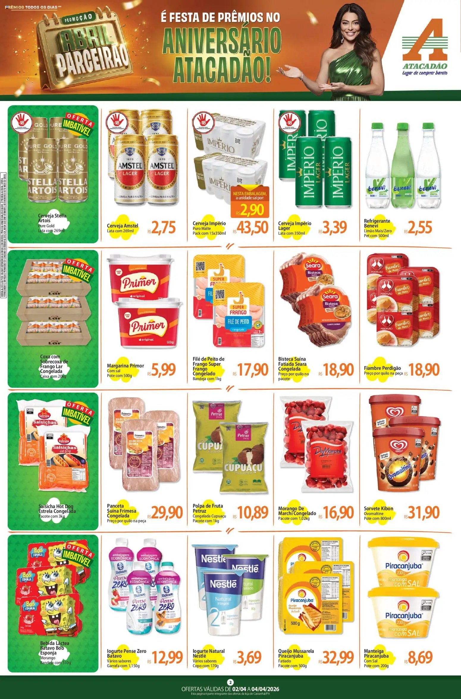 Atacadão folheto a partir de 02/04/2026 Atacadão ofertas - PA (2026-04-02 - 2026-04-04)
