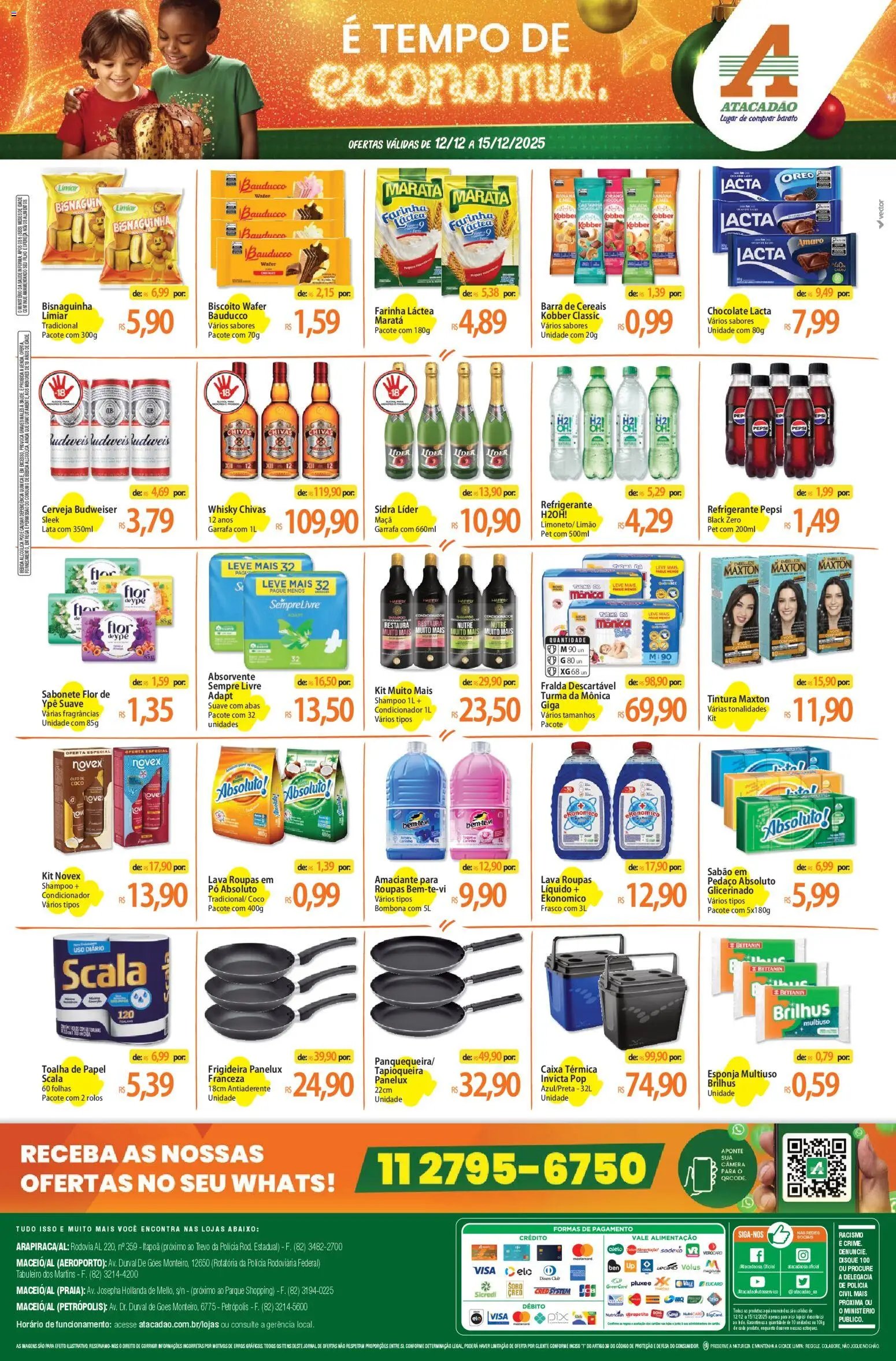 Atacadão folheto a partir de 12/12/2025 Ofertas - AL (2025-12-12 - 2025-12-15)