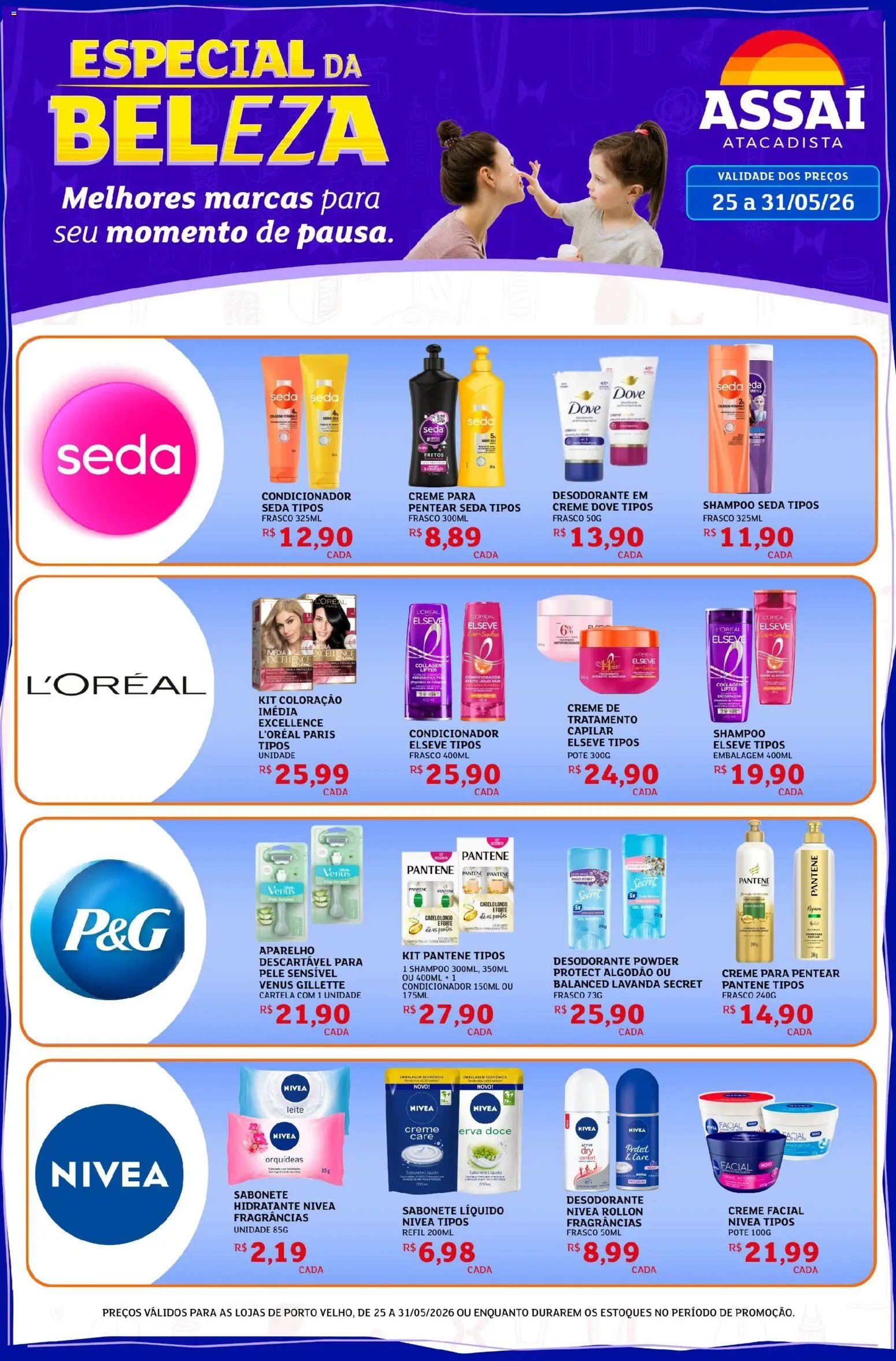Assaí Atacadista folheto a partir de 25/05/2026 Assaí Atacadista ofertas - RO (2026-05-25 - 2026-05-31)