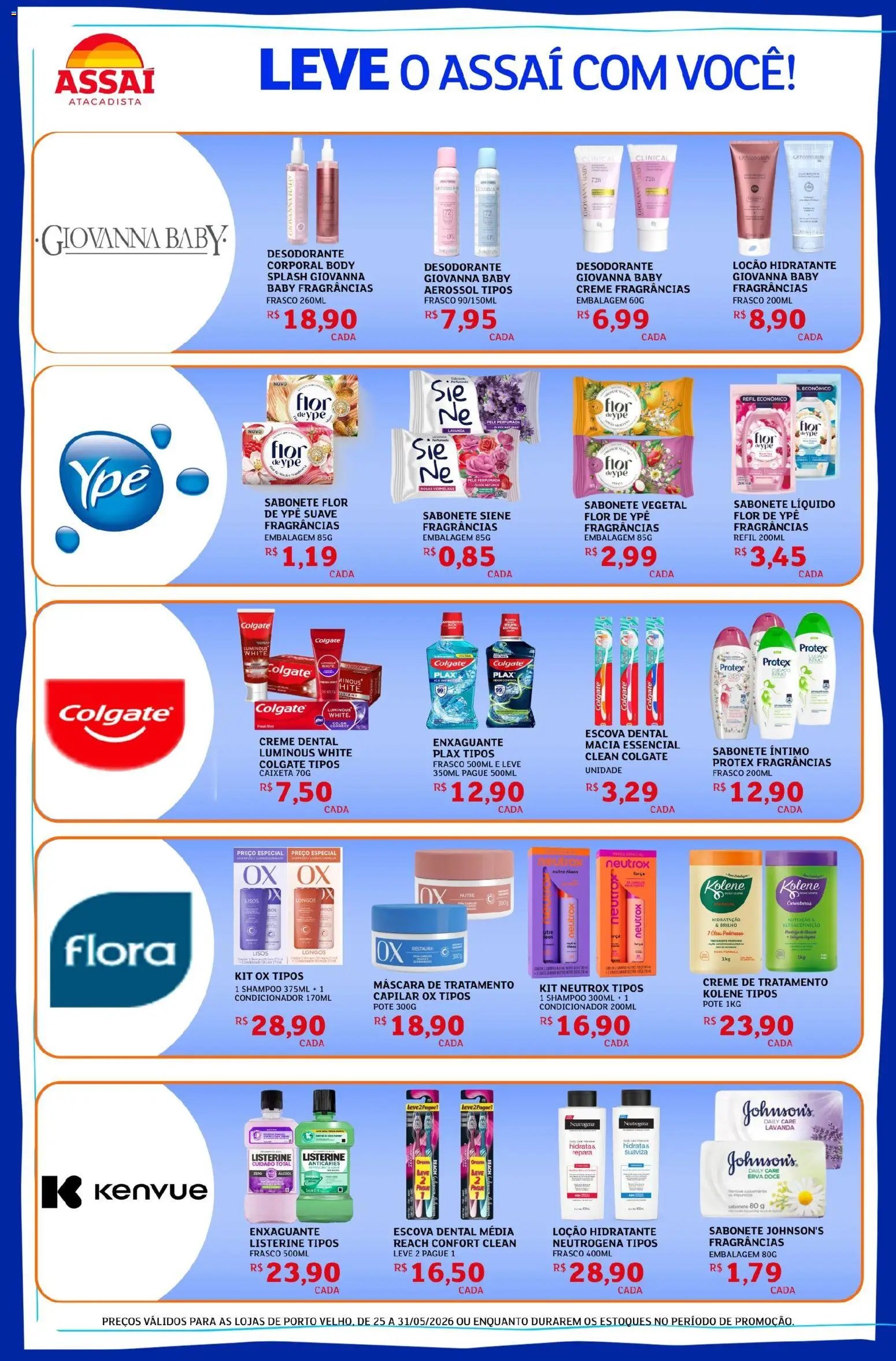 Assaí Atacadista folheto a partir de 25/05/2026 Assaí Atacadista ofertas - RO (2026-05-25 - 2026-05-31)