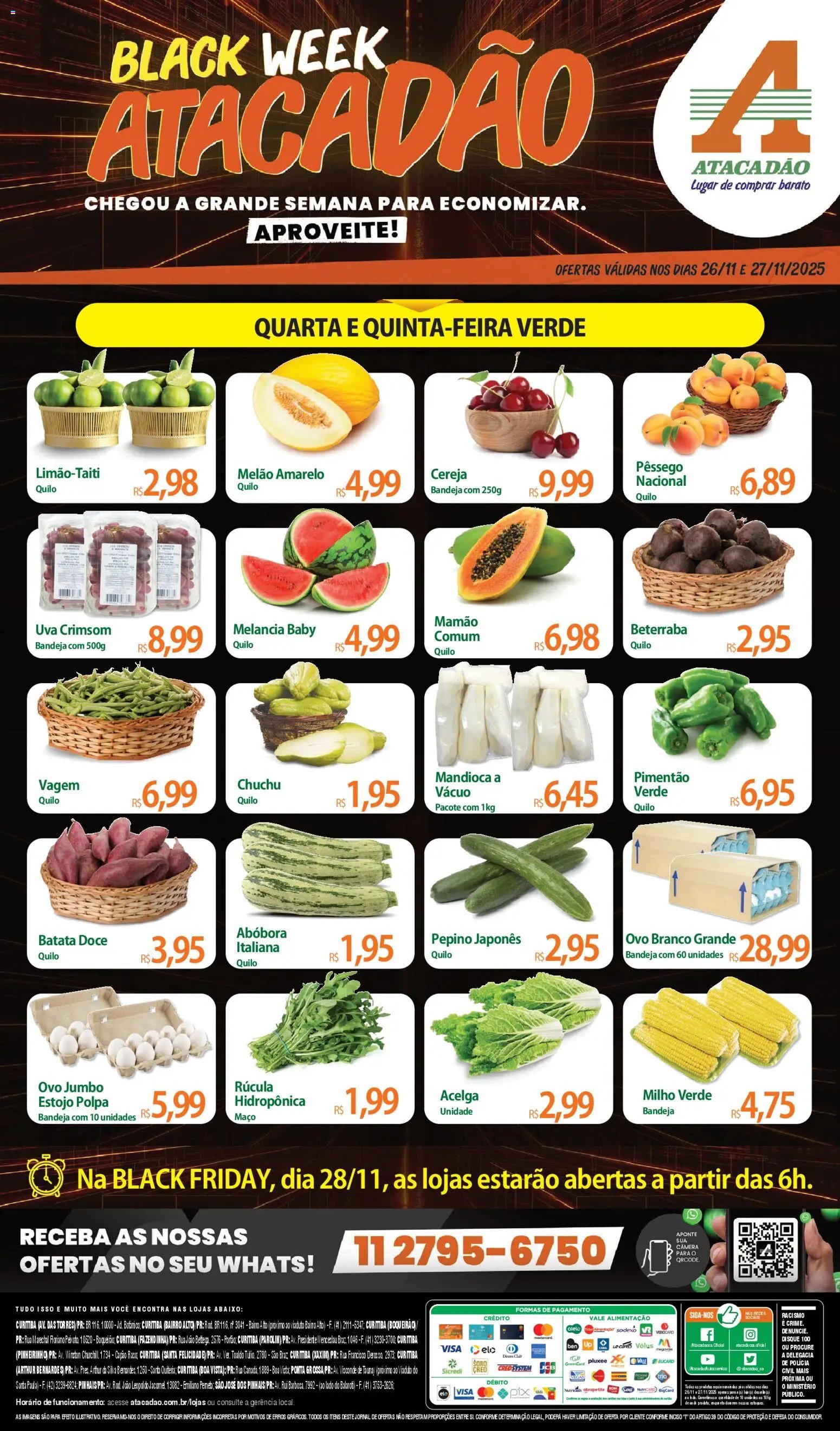 Atacadão folheto a partir de 26/11/2025 Ofertas - PR (2025-11-26 - 2025-11-27)