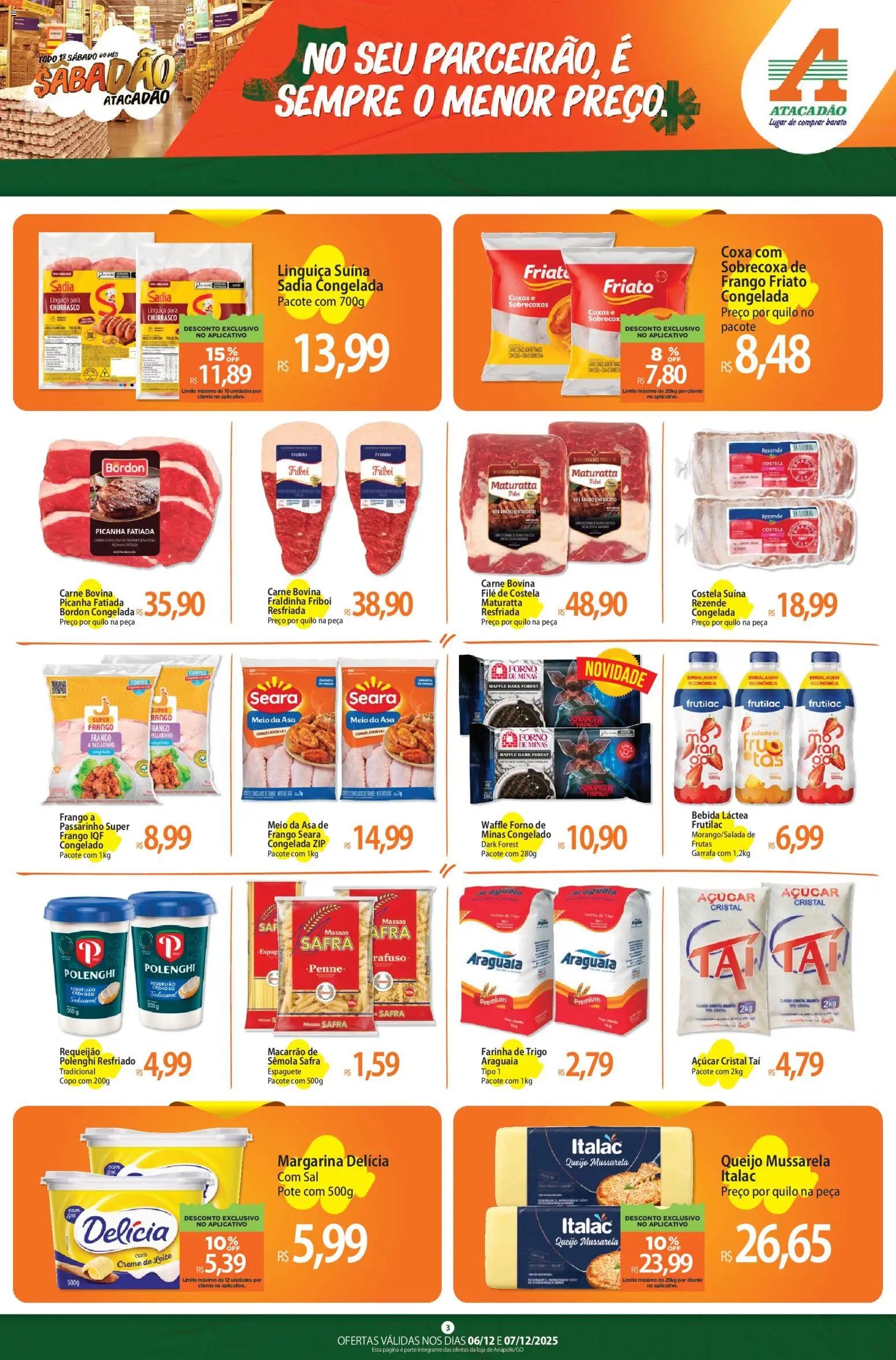 Atacadão folheto a partir de 06/12/2025 Ofertas - GO (2025-12-06 - 2025-12-07)