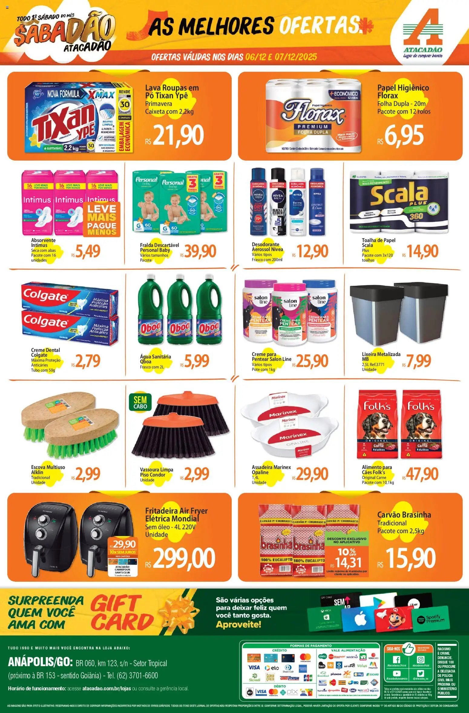 Atacadão folheto a partir de 06/12/2025 Ofertas - GO (2025-12-06 - 2025-12-07)