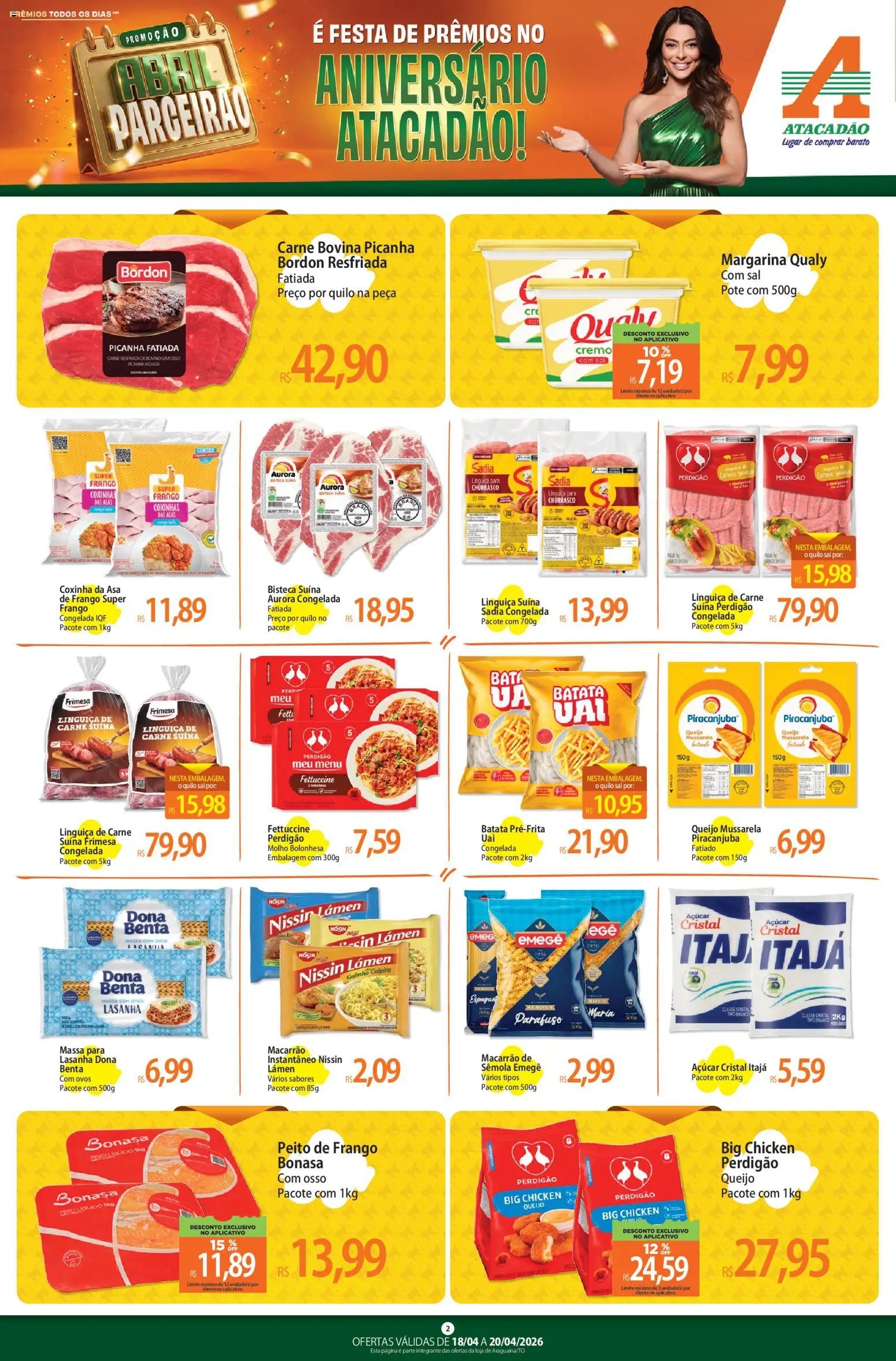 Atacadão folheto a partir de 18/04/2026 Atacadão ofertas - TO (2026-04-18 - 2026-04-20)